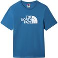 the north face t-shirt blauw