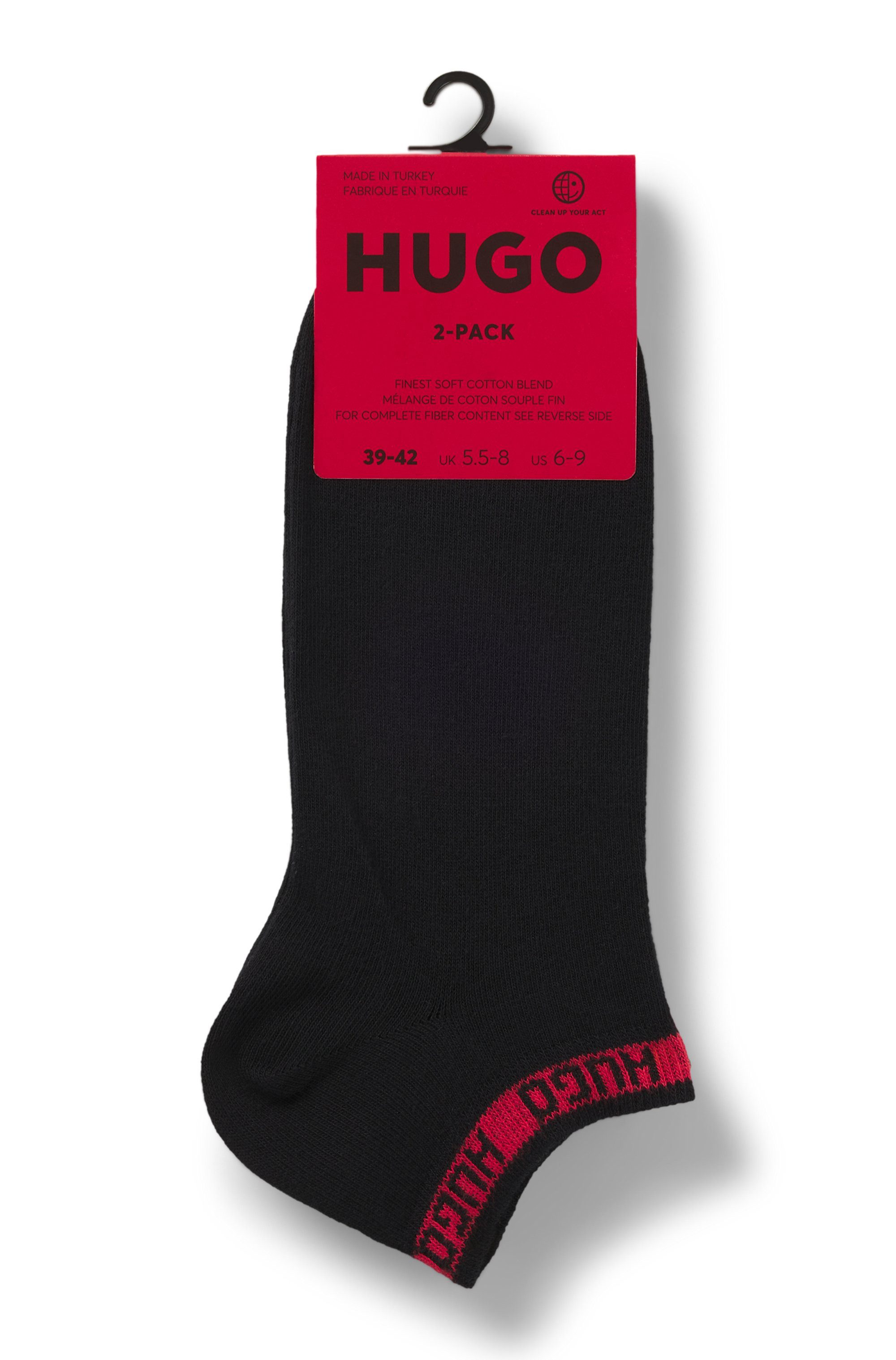 HUGO underwear Vrijetijdssokken 2P AS TAPE CC (Set van 2)