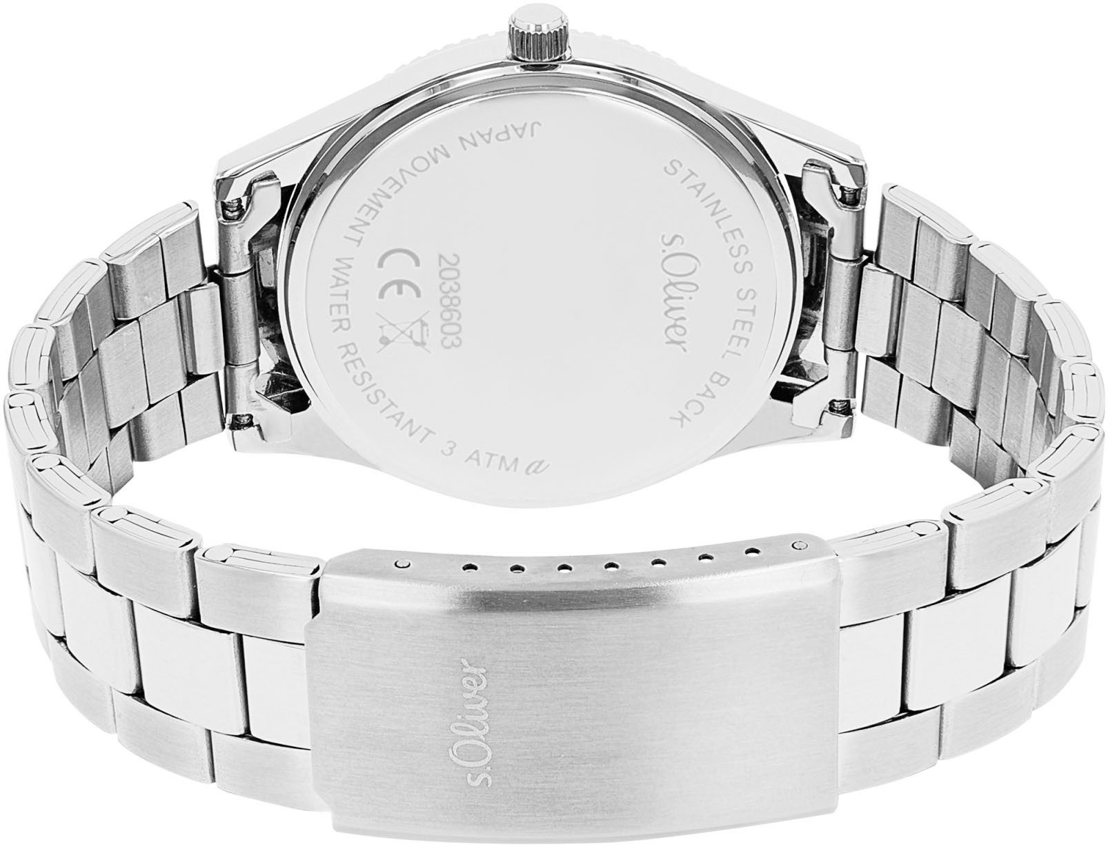 s.Oliver Kwartshorloge Horloge, dameshorloge, herenhorloge, stalen band