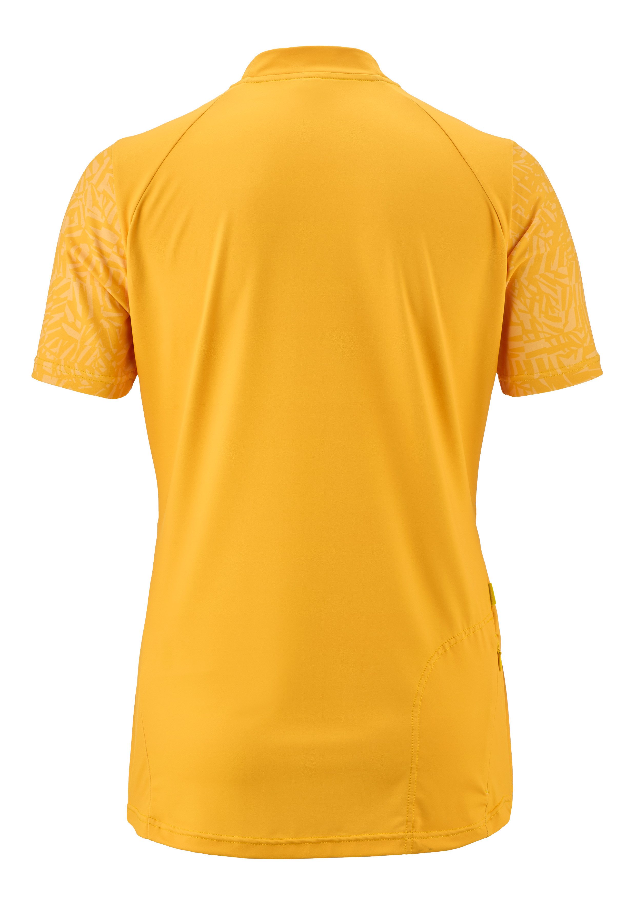Gonso Fietsshirt Adventure Jersey Halfzip W Dames fiets trui korte mouwen, rugzak met rits, quick-dry, slim fit