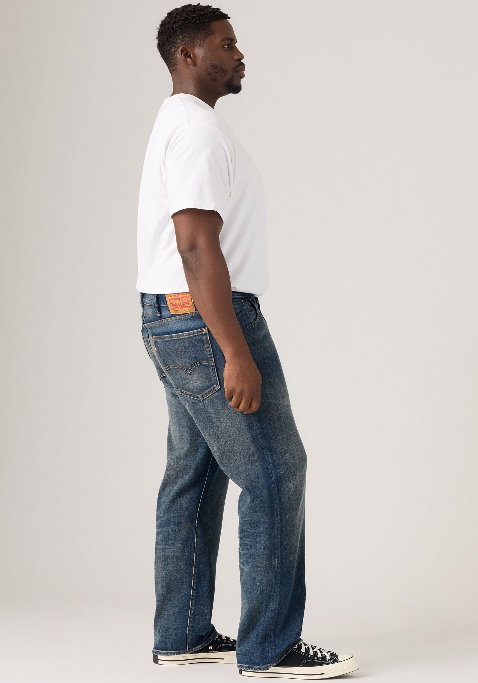 Levi's® Plus Straight jeans 501® LEVI'S®ORIGINAL B&T in verschillende wassingen