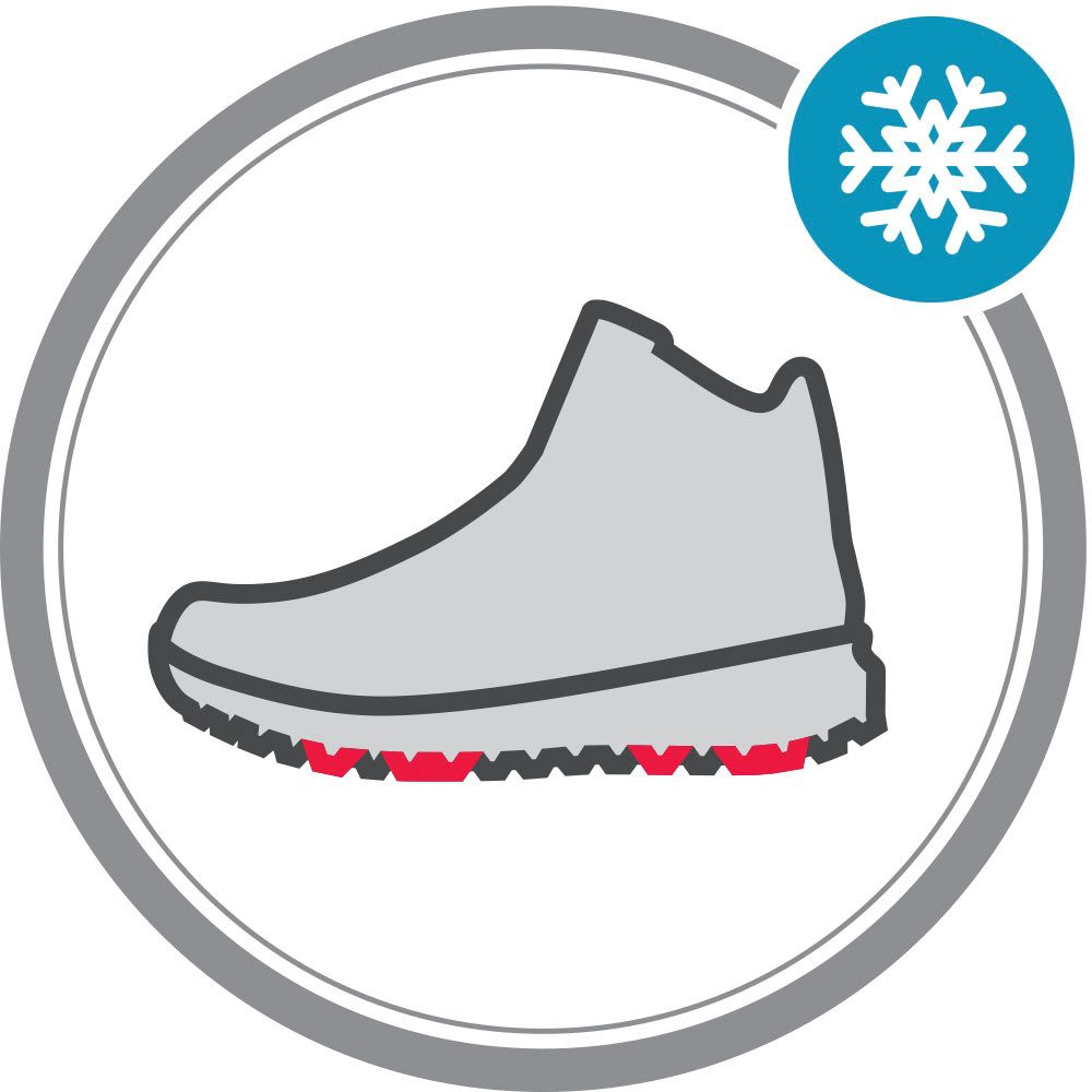 Rieker EVOLUTION Winterlaarzen , snowboots, outdoor enkellaars met fiber grip-loopzool