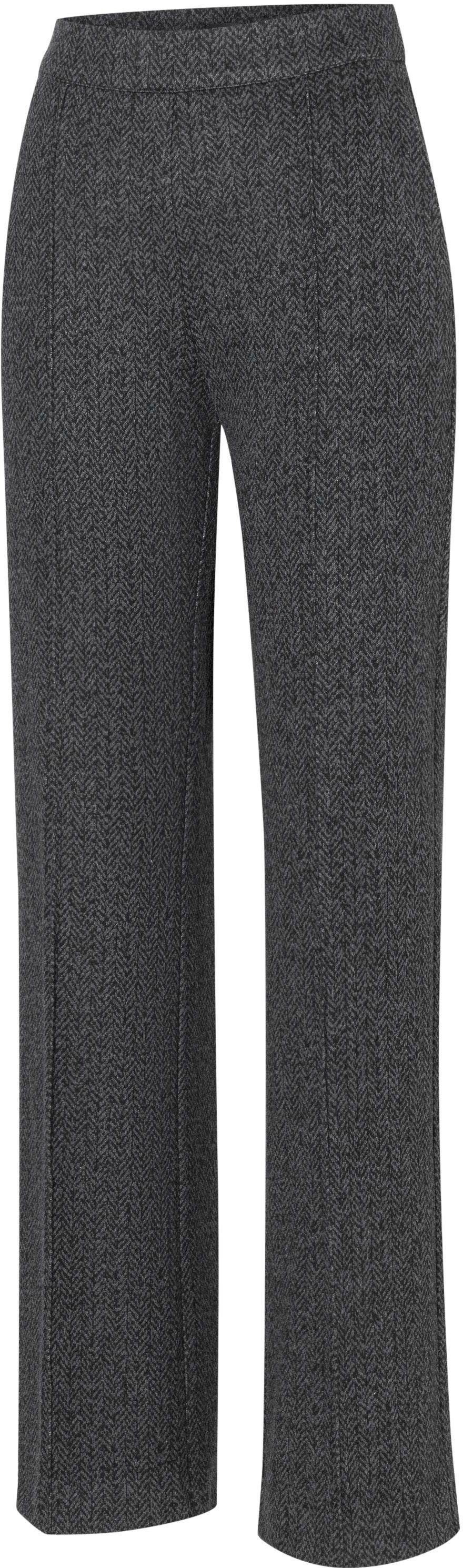 MAC Pantalon Chiara met visgraatdessin