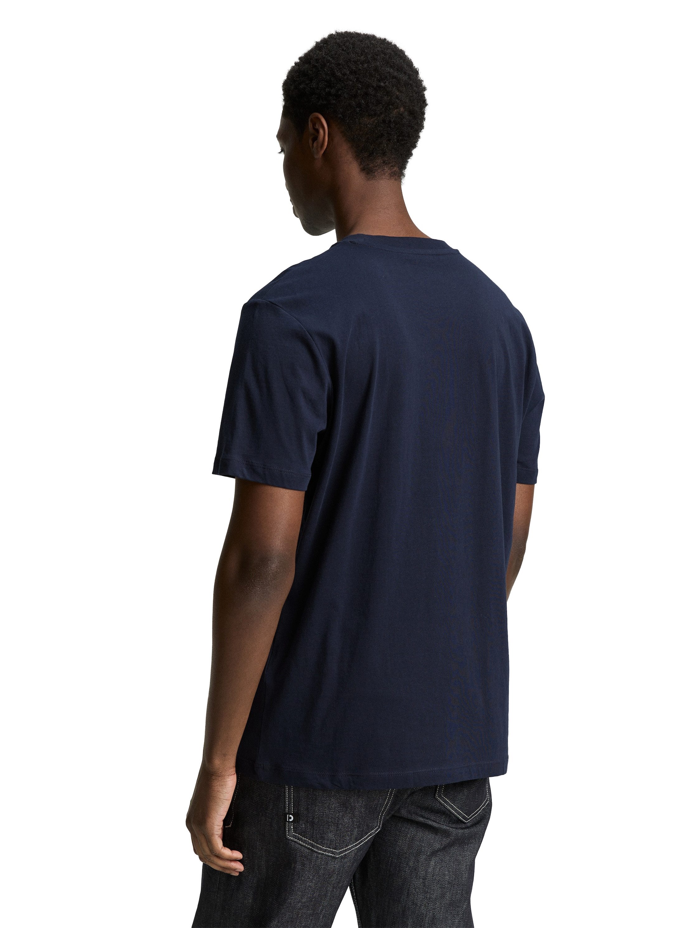 Tom Tailor Denim T-shirt met logoprint (set, 3-delig)