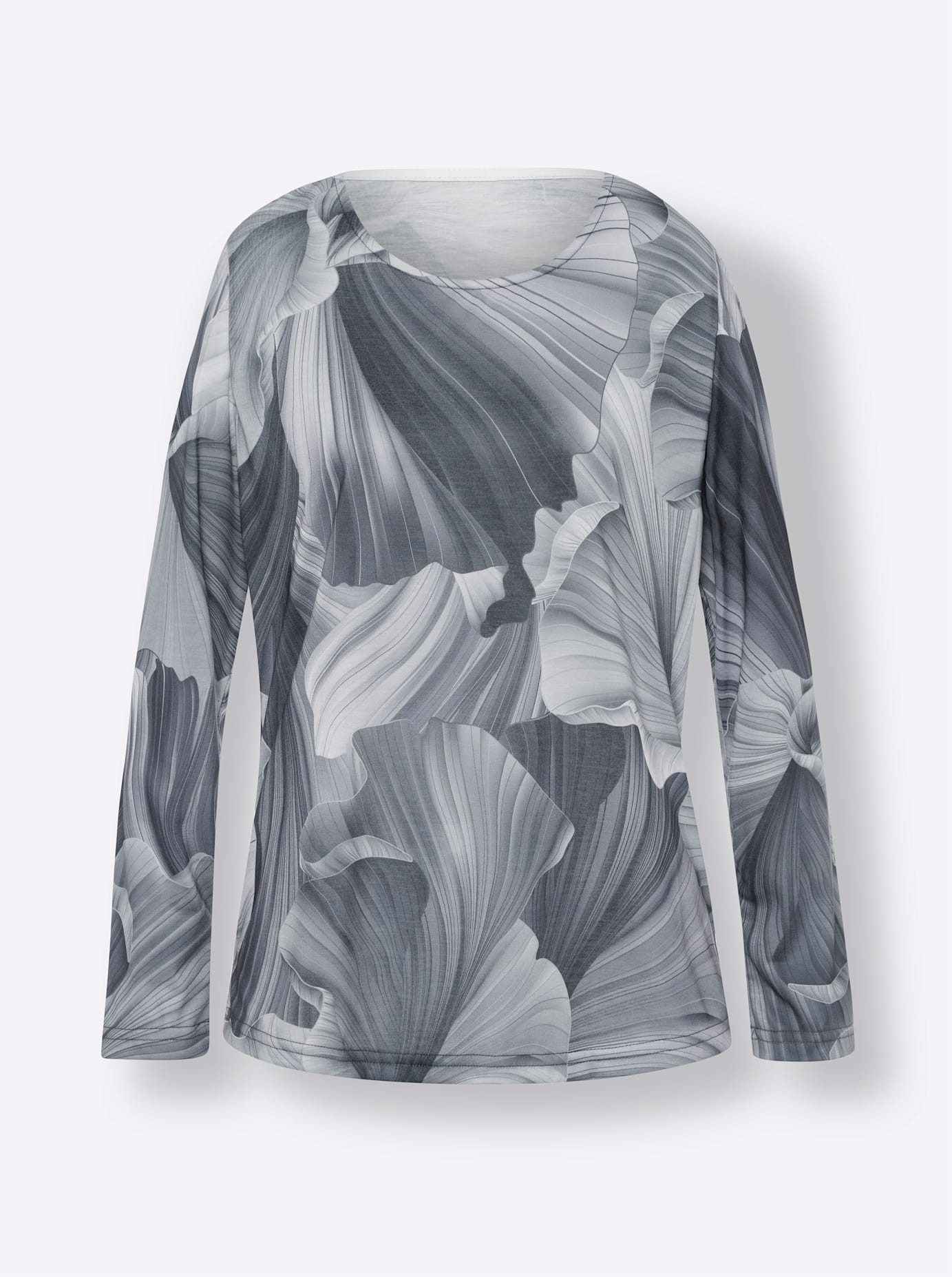 Classic Basics Shirt met lange mouwen Gedessineerd shirt (1-delig)