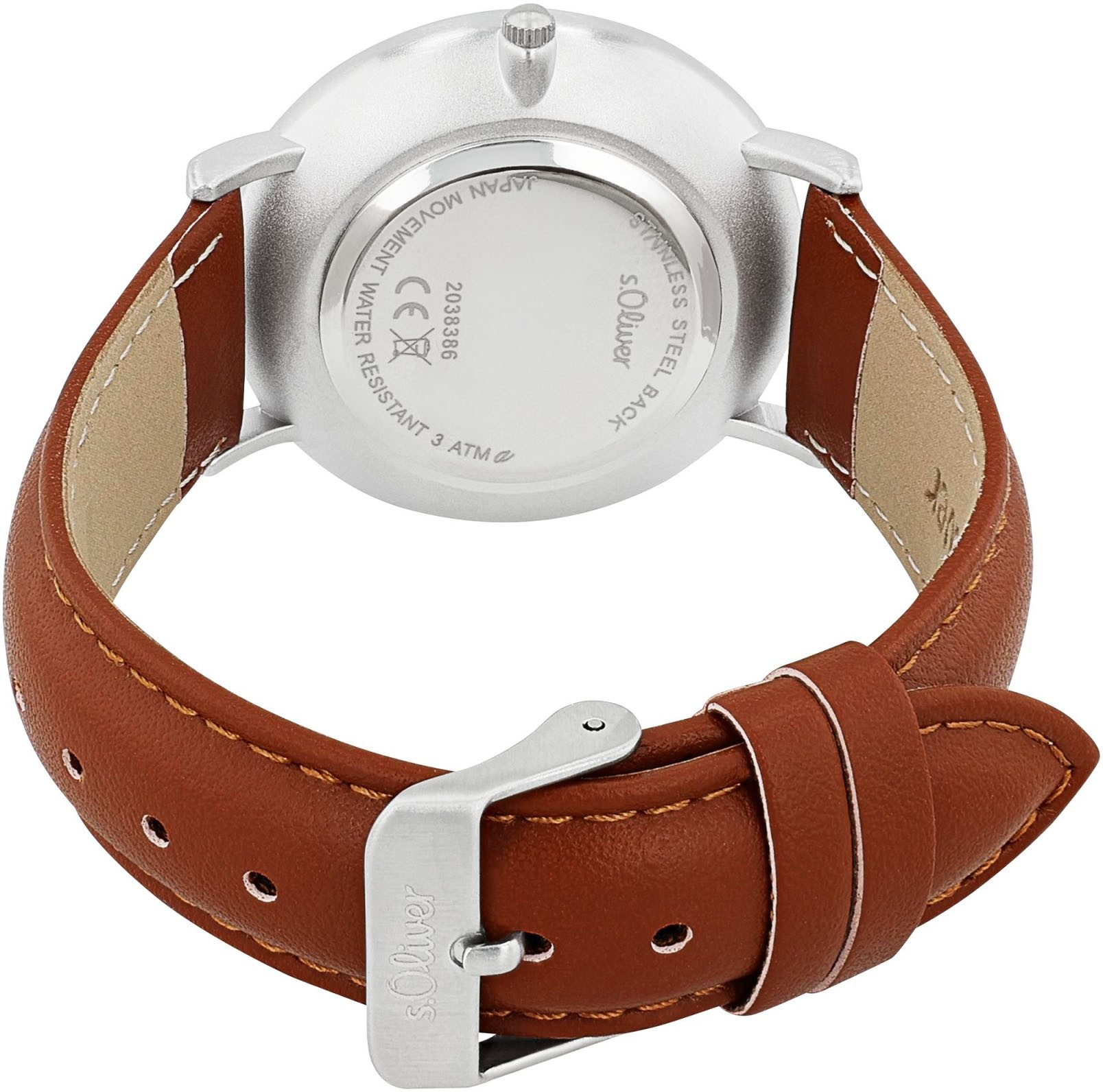 s.Oliver Kwartshorloge Horloge, herenhorloge, mineraalglas, analoog