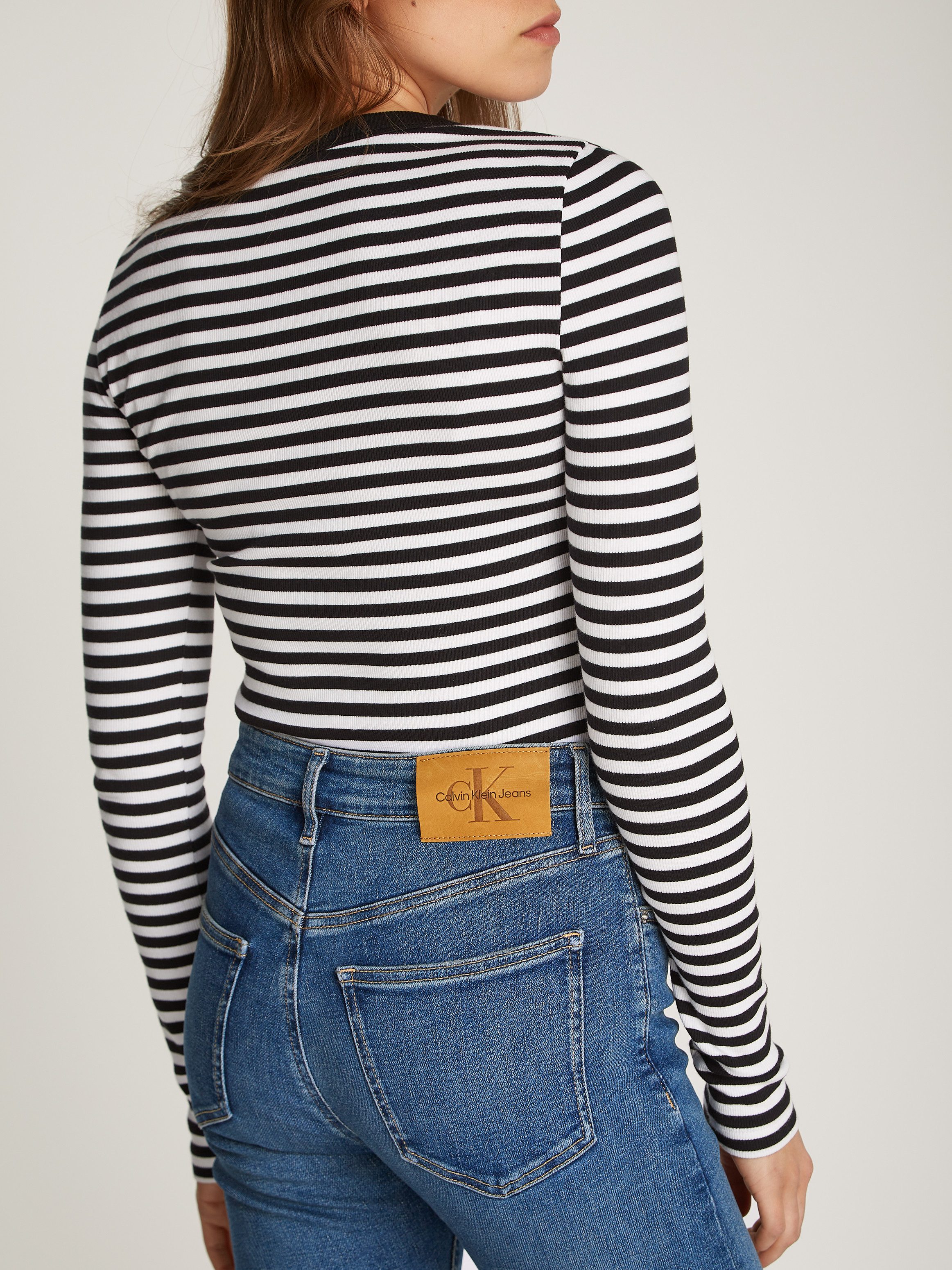 Calvin Klein Skinny fit jeans Skinny in 5-pocketsstijl