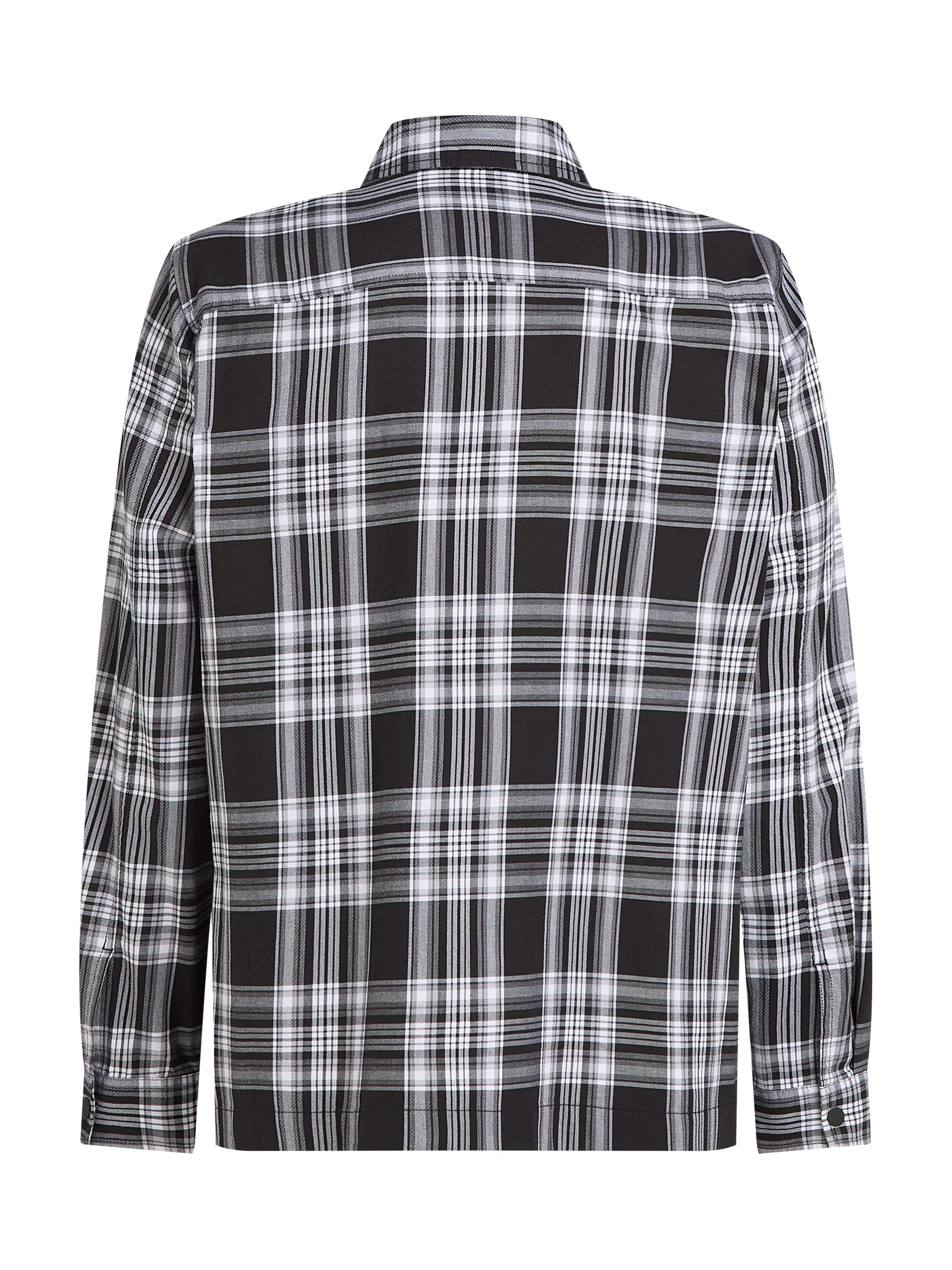 Calvin Klein Geruit overhemd TWILL CHECK SNAPS OVERSHIRT