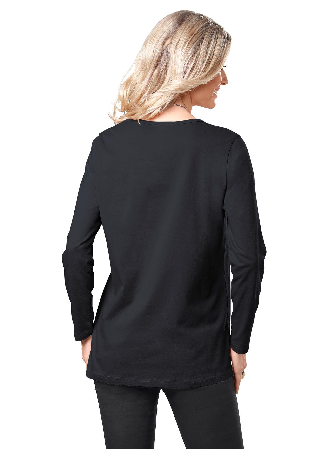 Classic Basics Shirt met lange mouwen Shirt (1-delig)