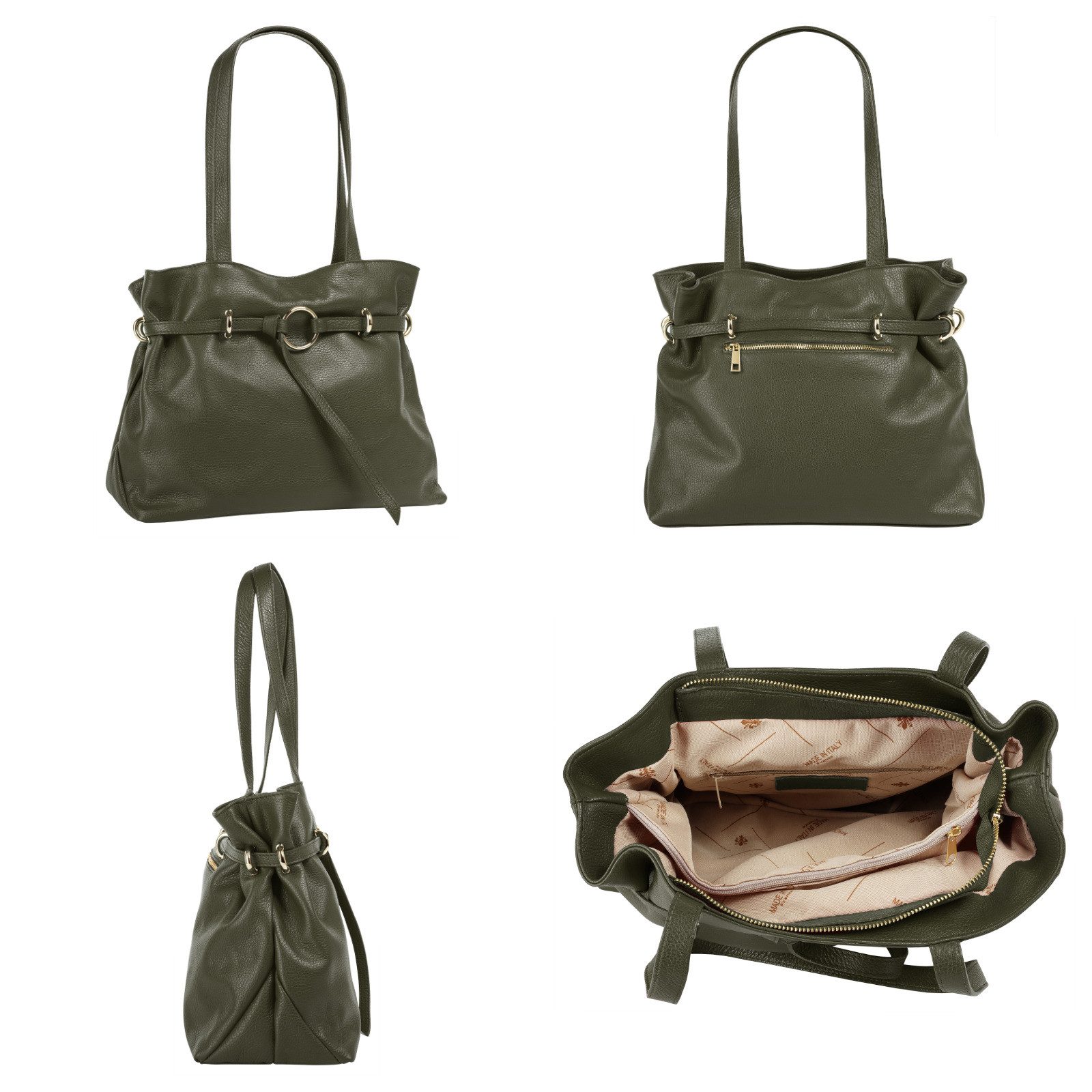 Samantha Look Tas echt leer, made in italy