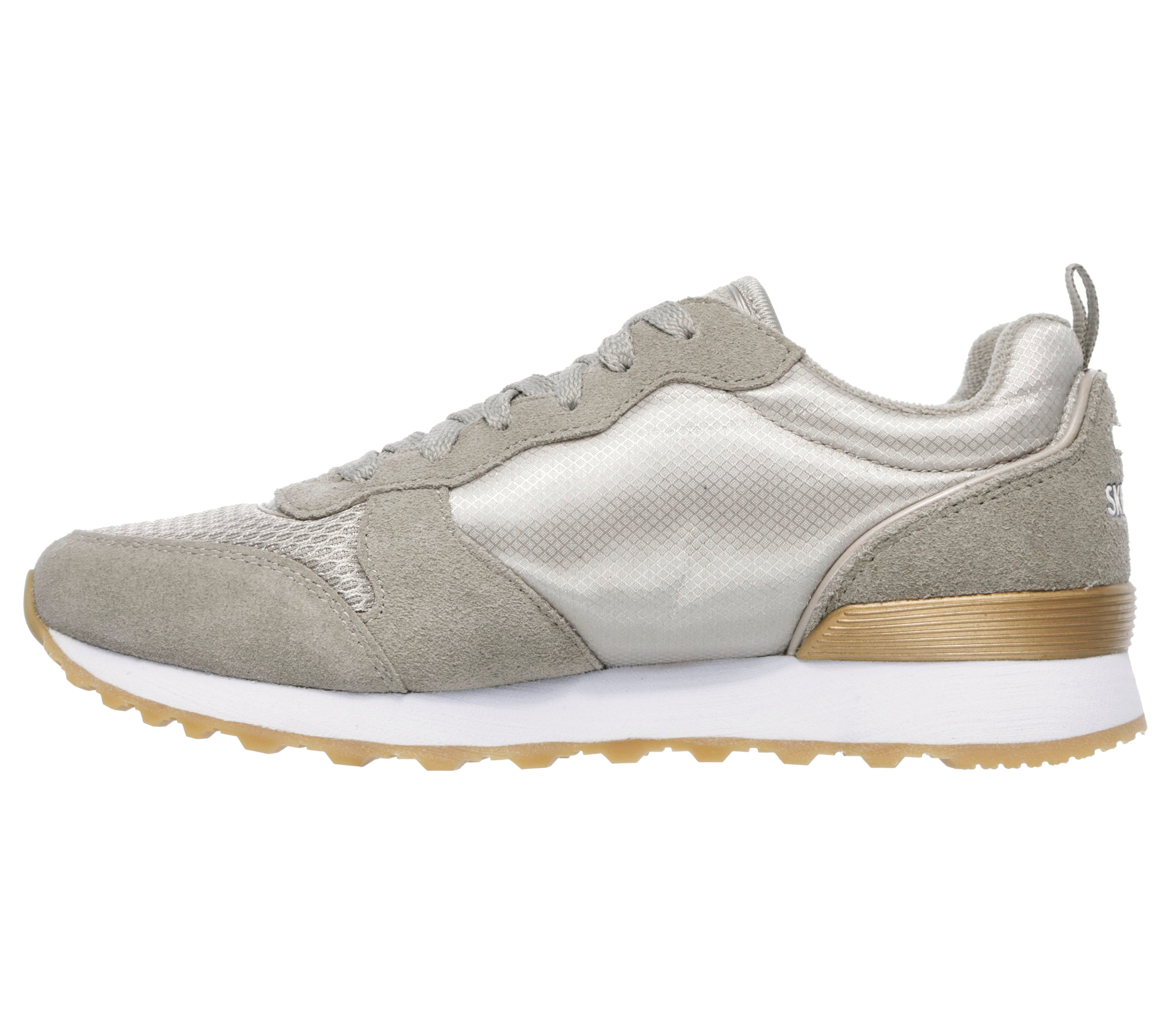 Skechers Sneakers OG 85 - GOLDN GURL Veterschoen, originele retro-jogginschoen met Air-Cooled Memory Foam®