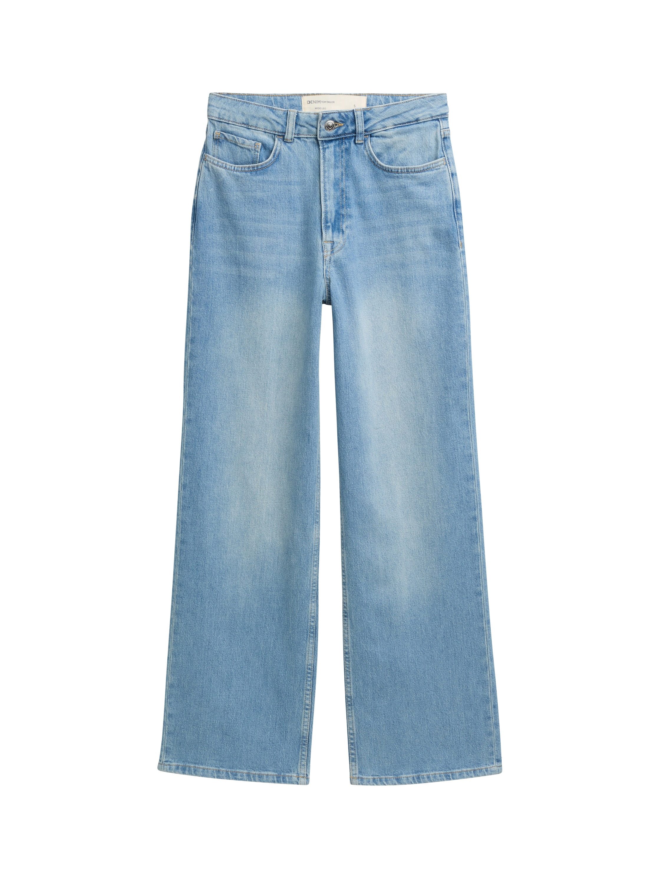 Tom Tailor Denim Wijde jeans in five-pocketsstijl