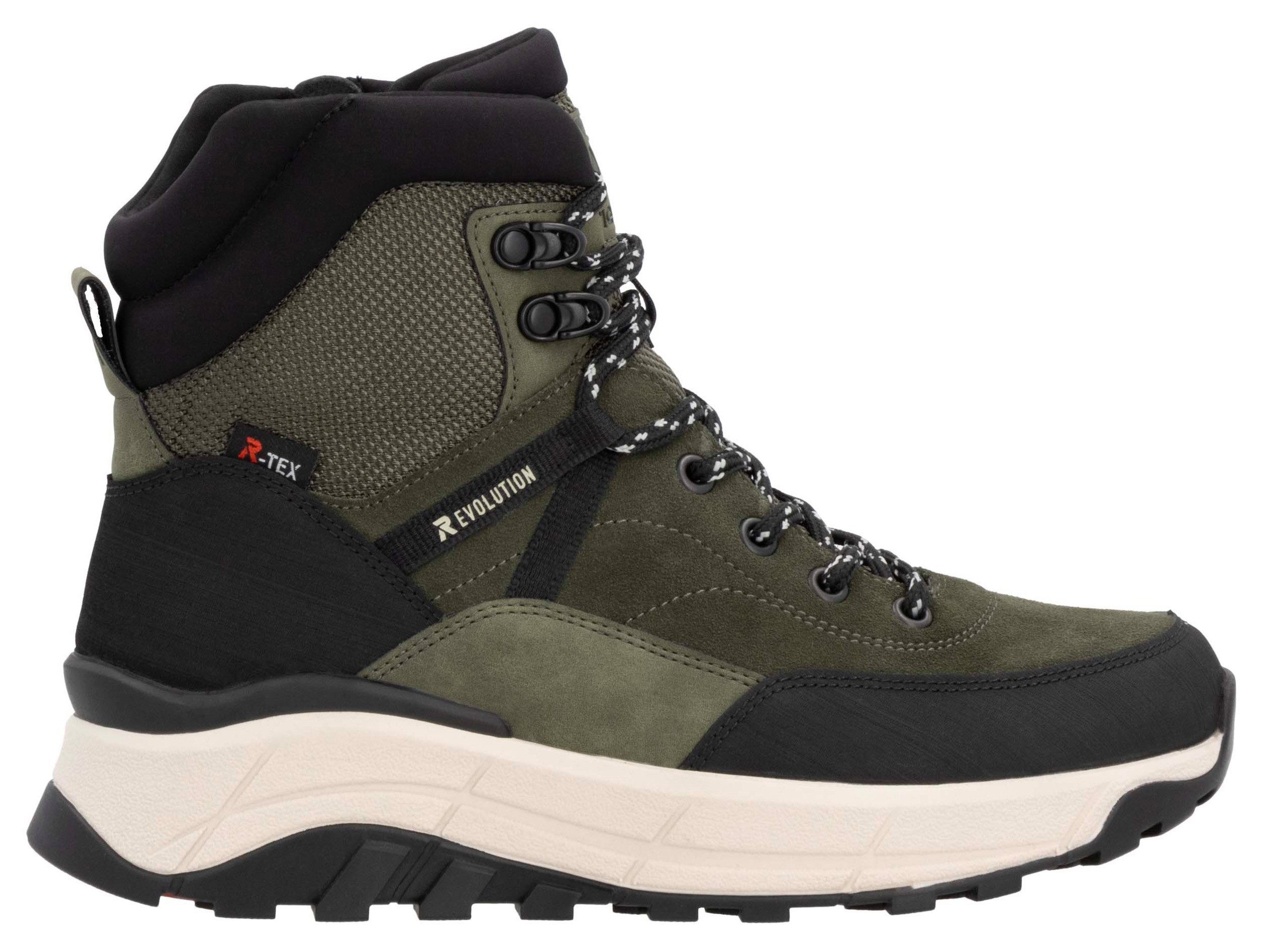 Rieker EVOLUTION Winterlaarzen , outdoorlaarzen, sneeuwenkellaars met waterafstotende tex-membraan