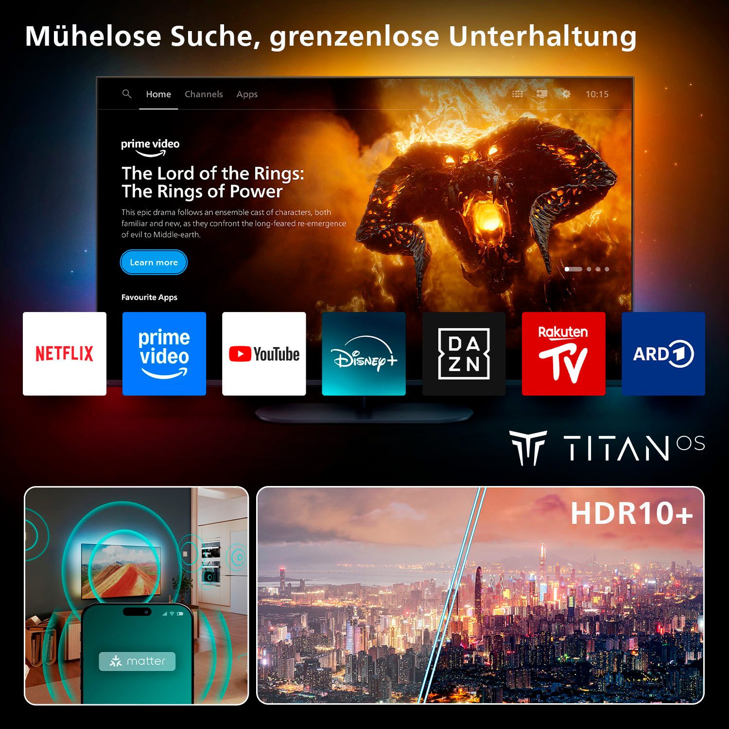 Philips Led-TV 65PUS8000/12