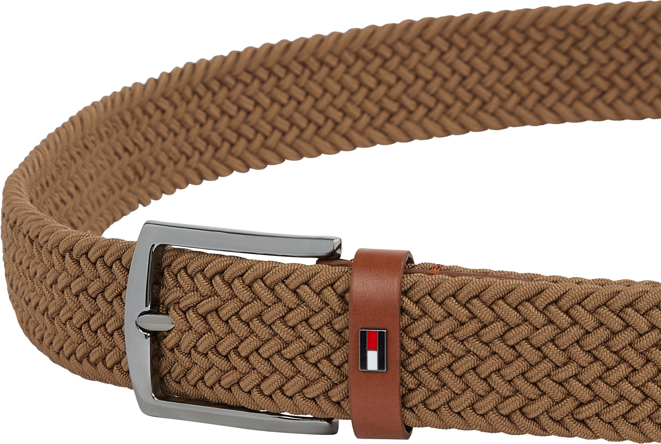 Tommy Hilfiger Gevlochten riem DENTON ELASTIC In grootte verstelbaar