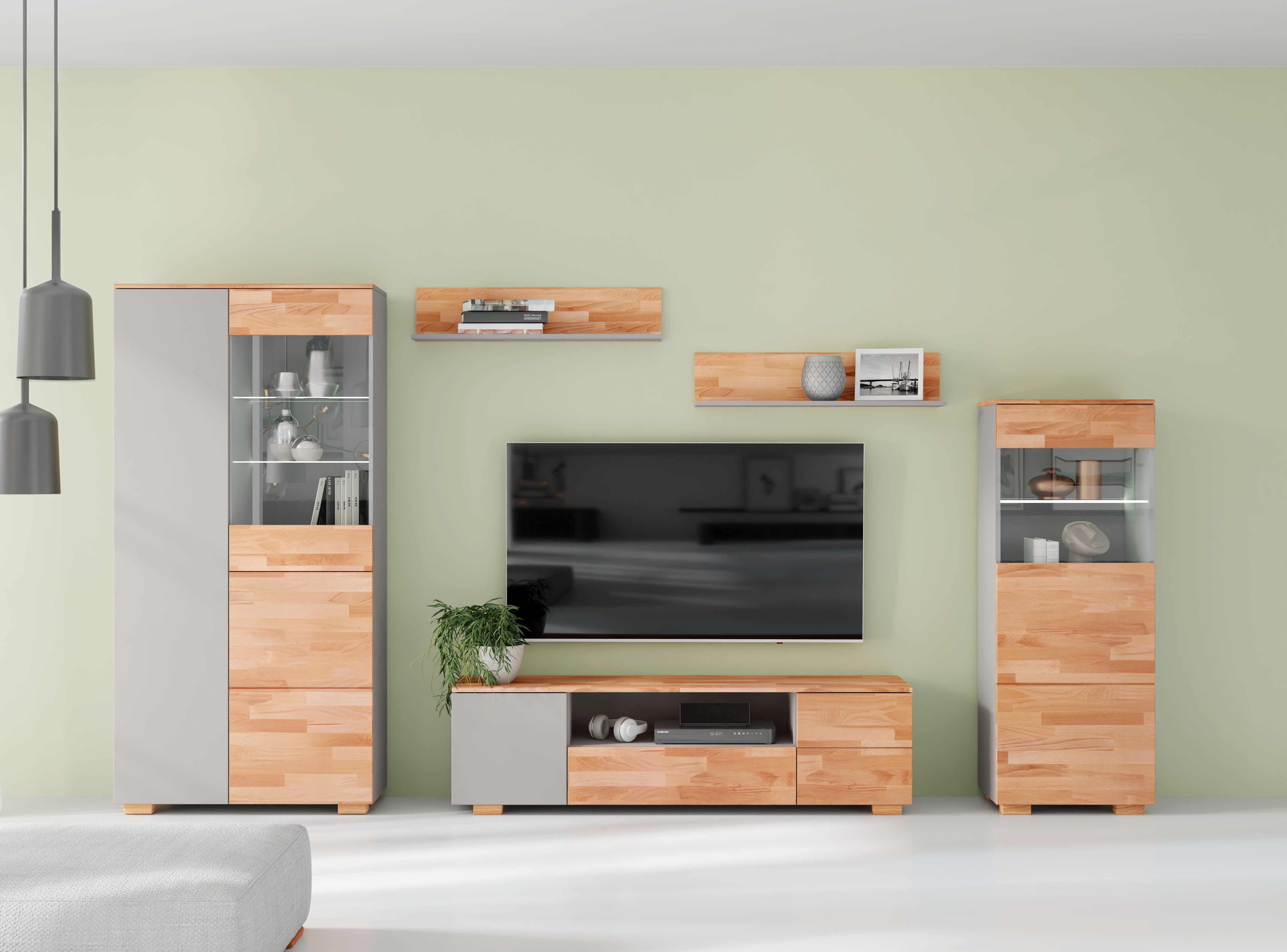 Home affaire Wandmeubel mooie moderne look (5-delig)