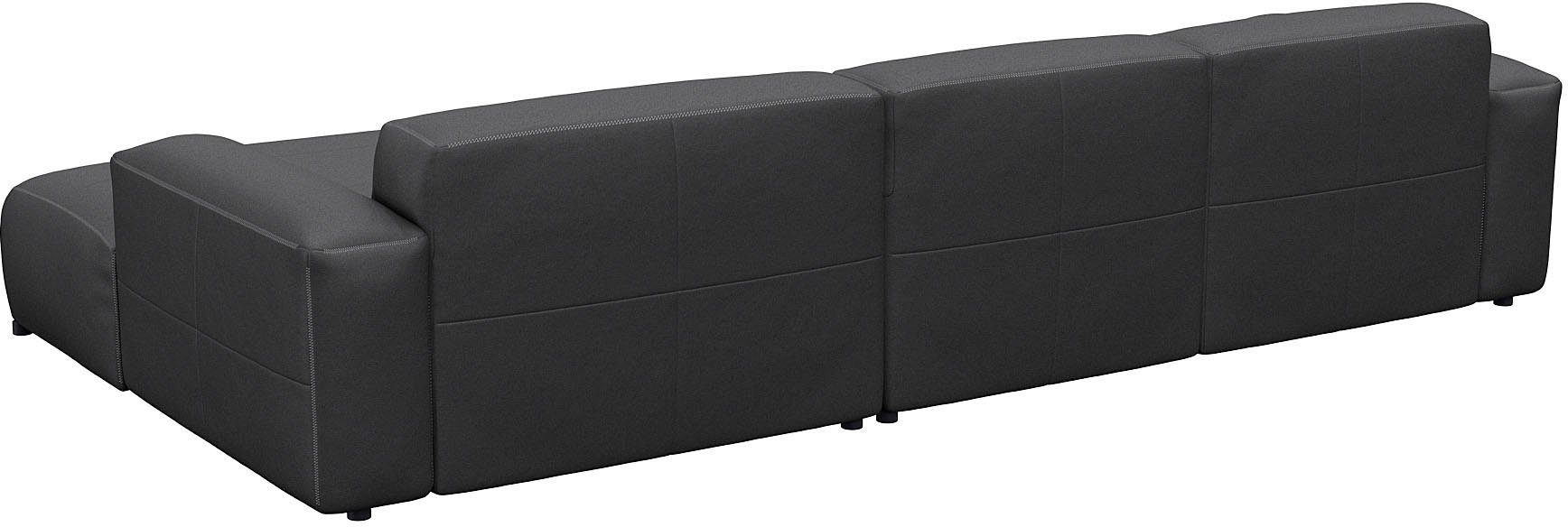 FLEXLUX Hoekbank Lucera comfortabel en comfortabel door hoogwaardige zitconstructie, L-vorm