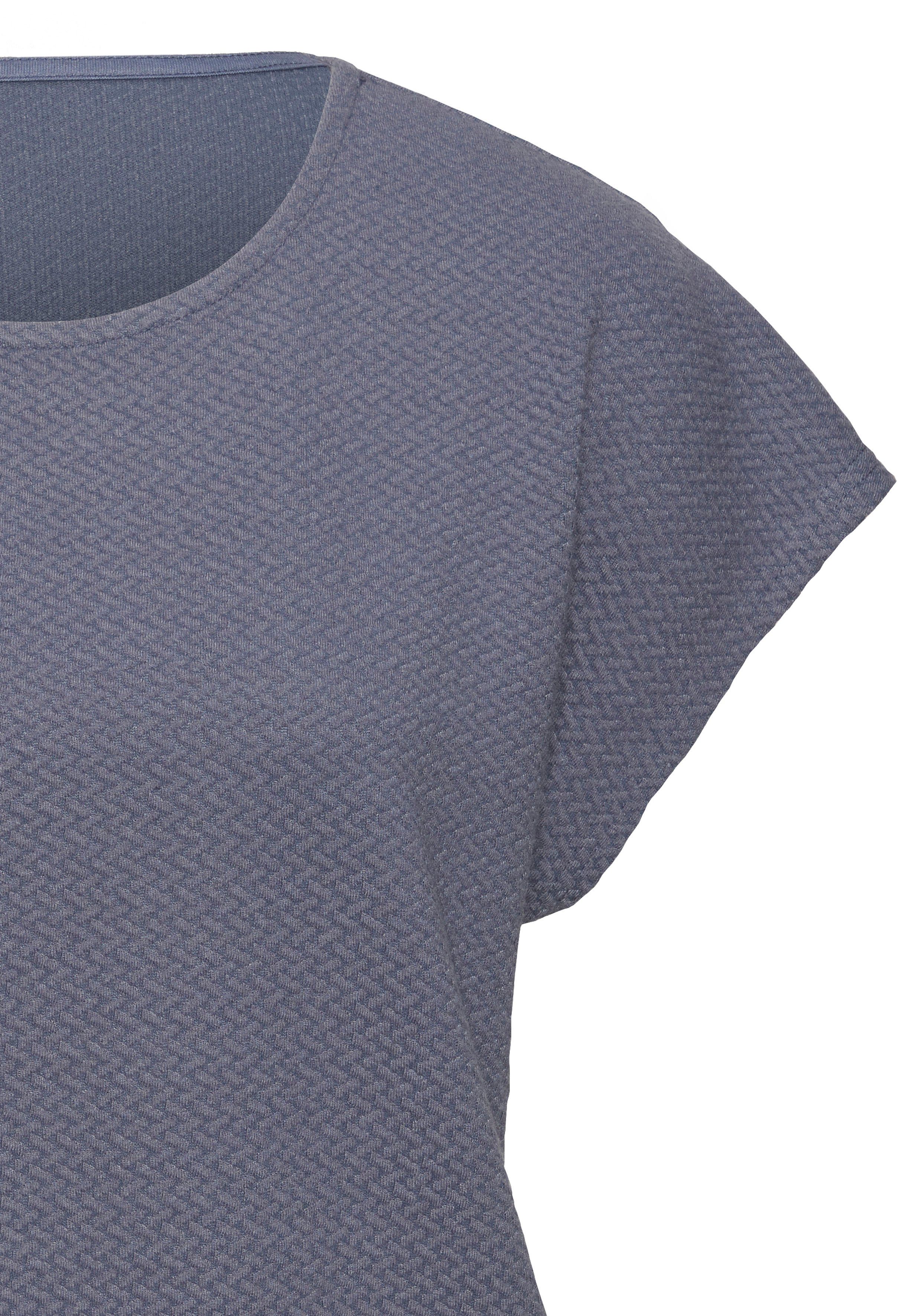Vivance Shirt met korte mouwen Van kreukvrije structuurkwaliteit