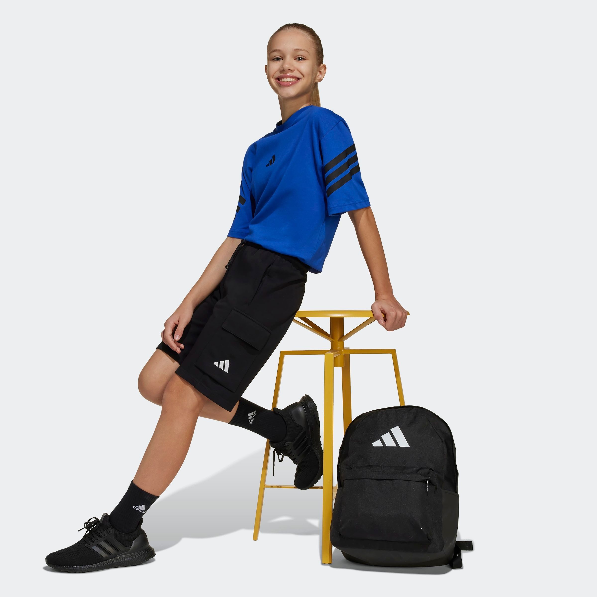 adidas Sportswear Short J SL FT C SH (1-delig)