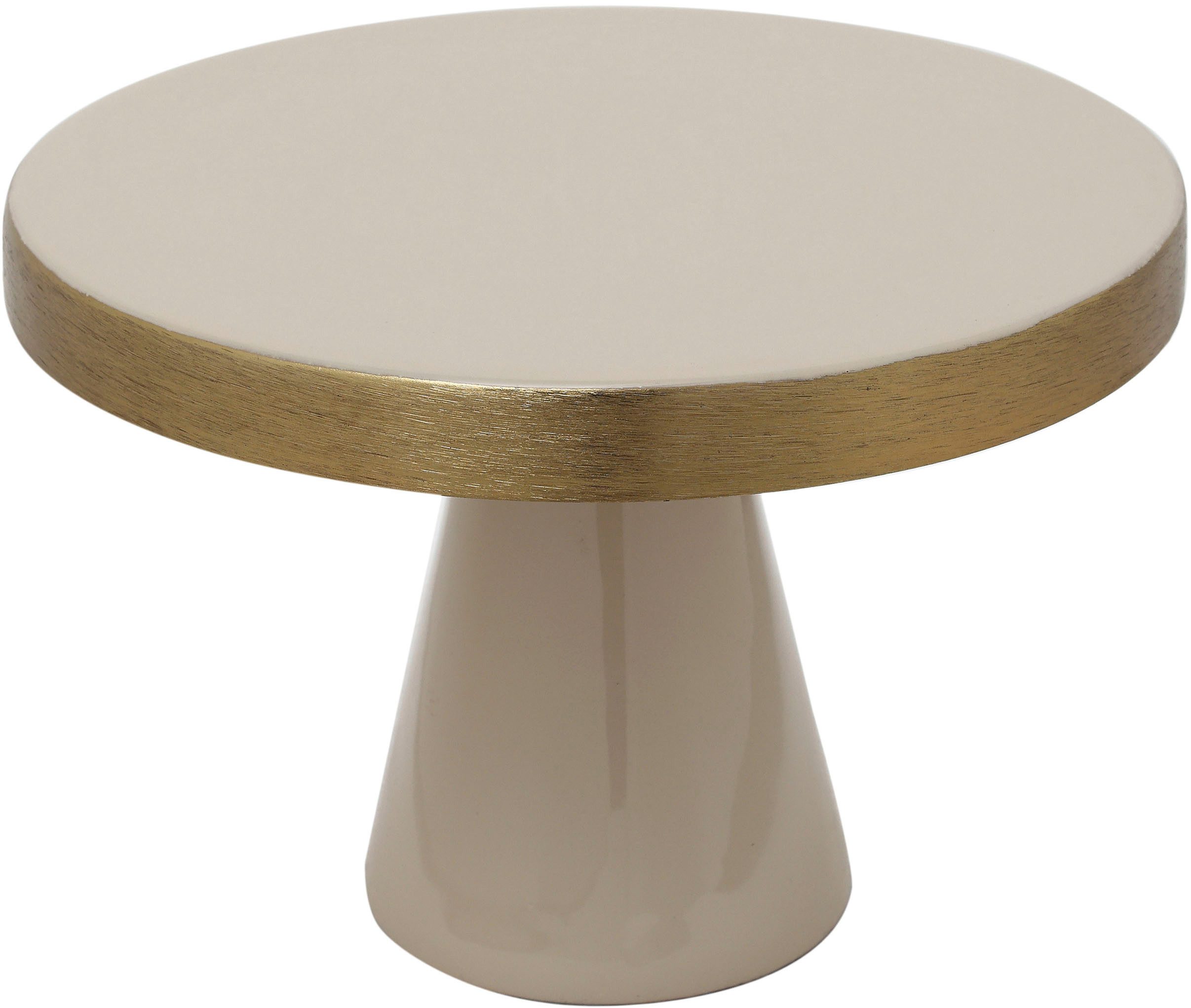 Kayoom Taartschaal Taartplateau Art Deco 2055 Handgemaakt, chique serveermogelijkheid, goudkleurige accenten
