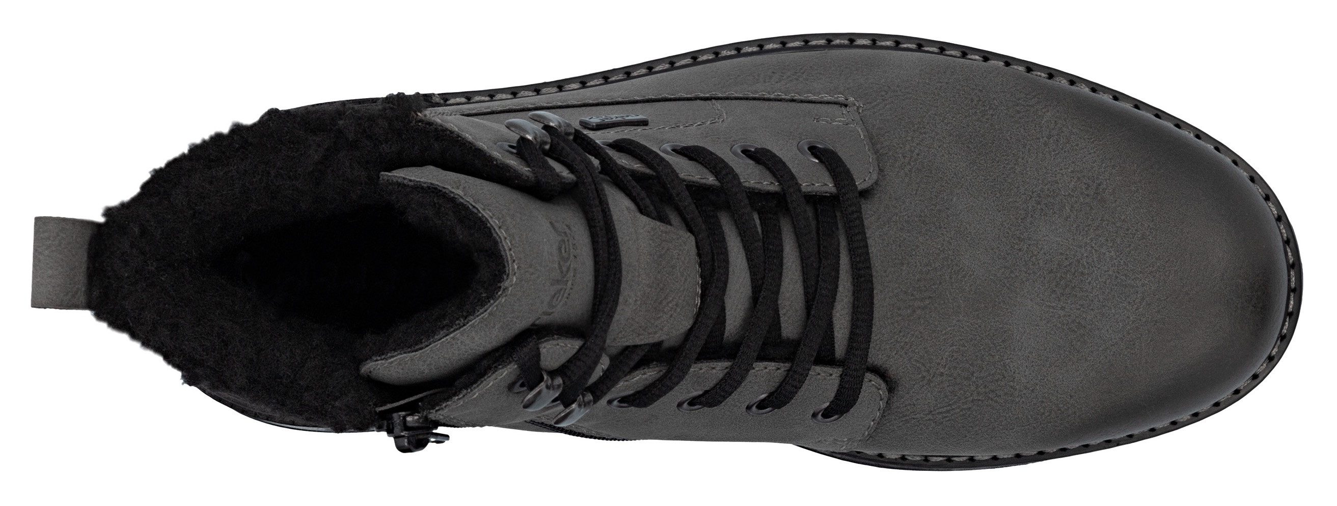 Rieker Winterlaarzen Winter enkellaars, veterlaarzen met waterafstotend riekerTEX-membraan