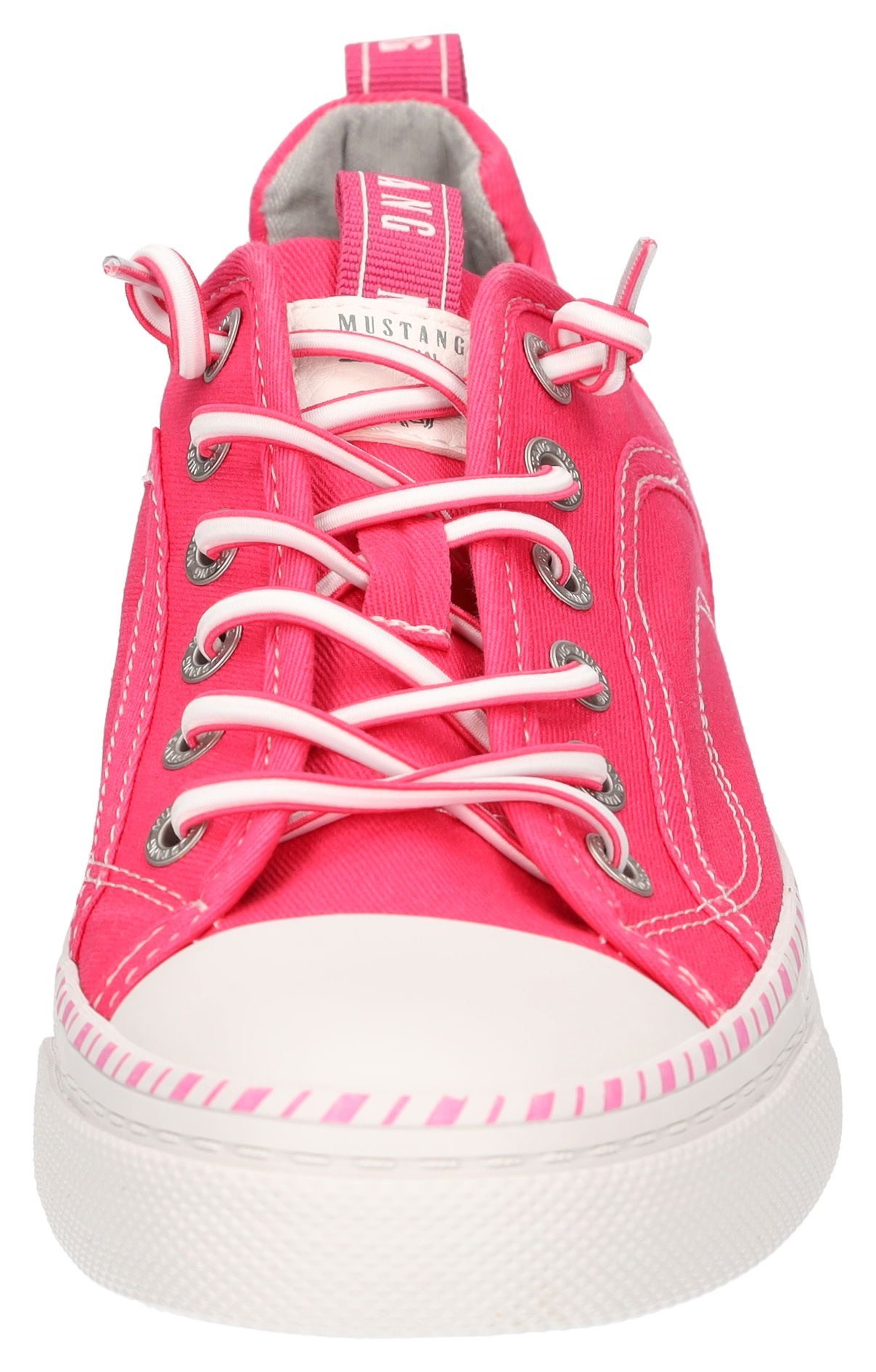 Mustang Shoes Slip-on sneakers , slippers, instapschoen, vrijetijdsschoen met gekleurde zoolrand