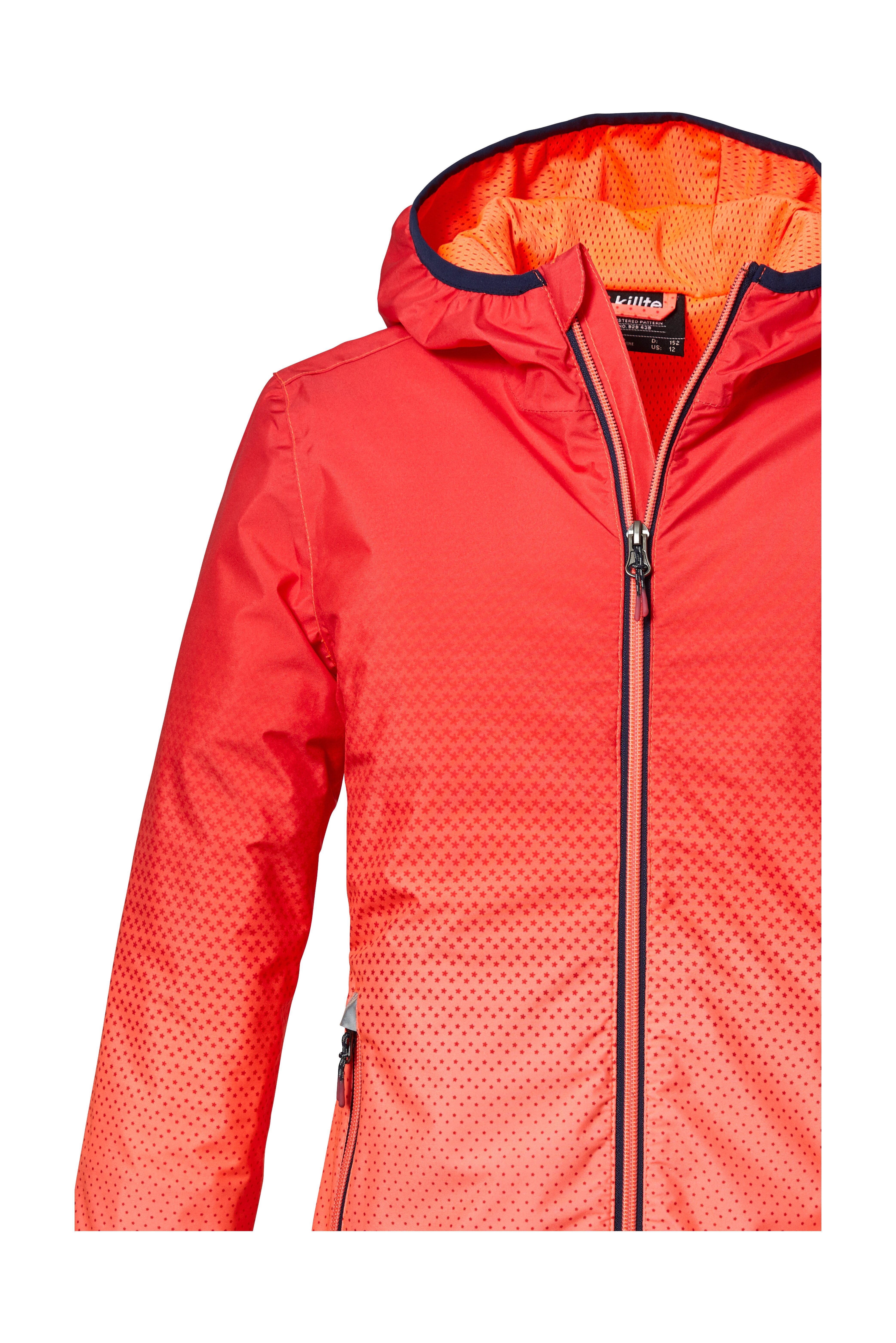 Killtec Outdoorjack KOS 331 GRLS JCKT Winddichte, waterdichte meisjesjas met reflecterende elementen