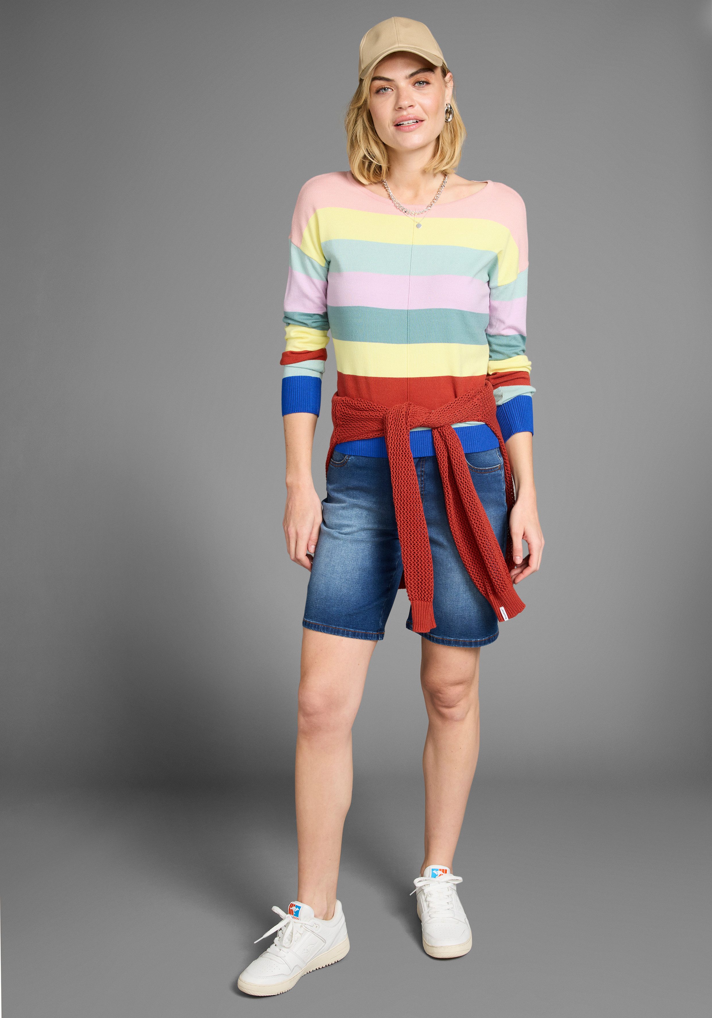 KangaROOS Jeansbermuda High Waist