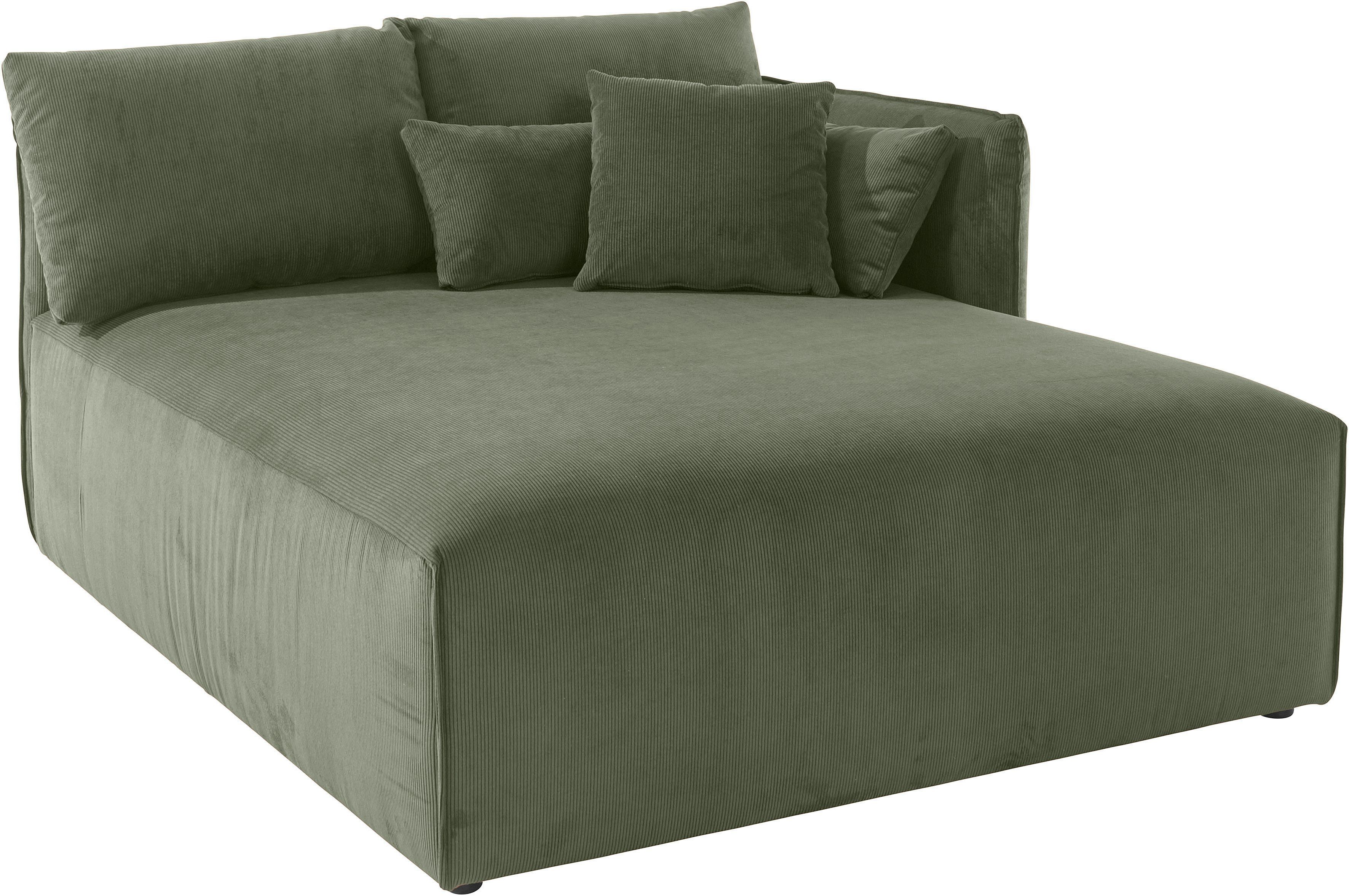 andas Ottomane Nöre Lounge-module - om zelf samen te stellen, breedte 138 cm, diepte 168 cm