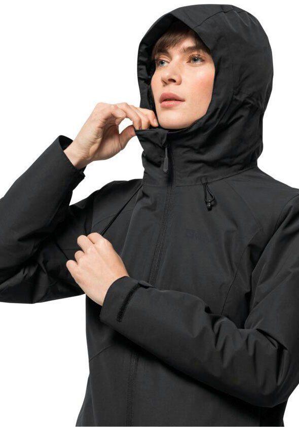 Jack Wolfskin Functionele jas HEIDELSTEIN in het JKT W Verwarmend, winddicht, overgangsjas