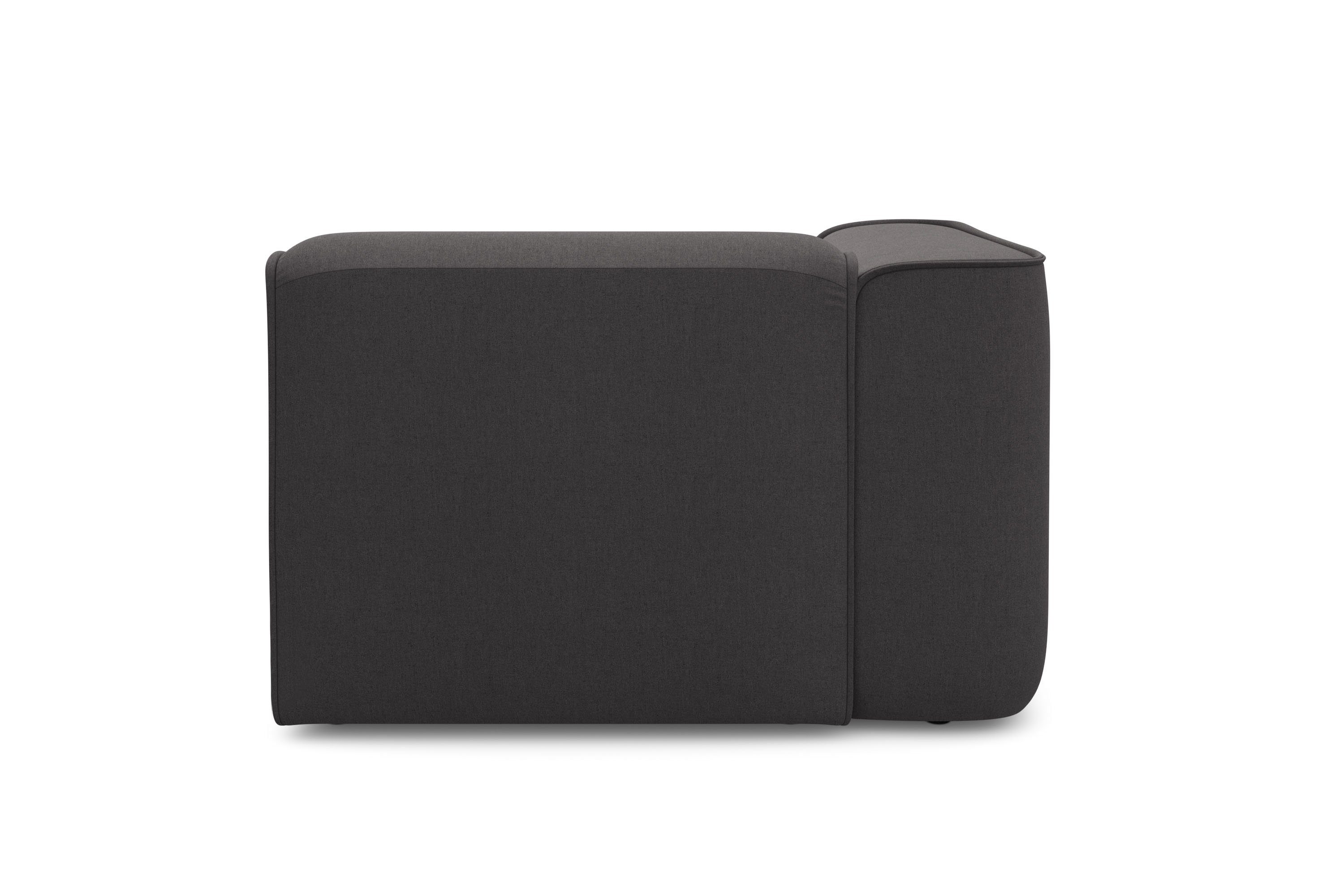 RAUM.ID Fauteuil Merid sofa-hoekelement, afmetingen B/D/H: 109/97/46 cm als module of apart te gebruiken, voor individuele samenstelling