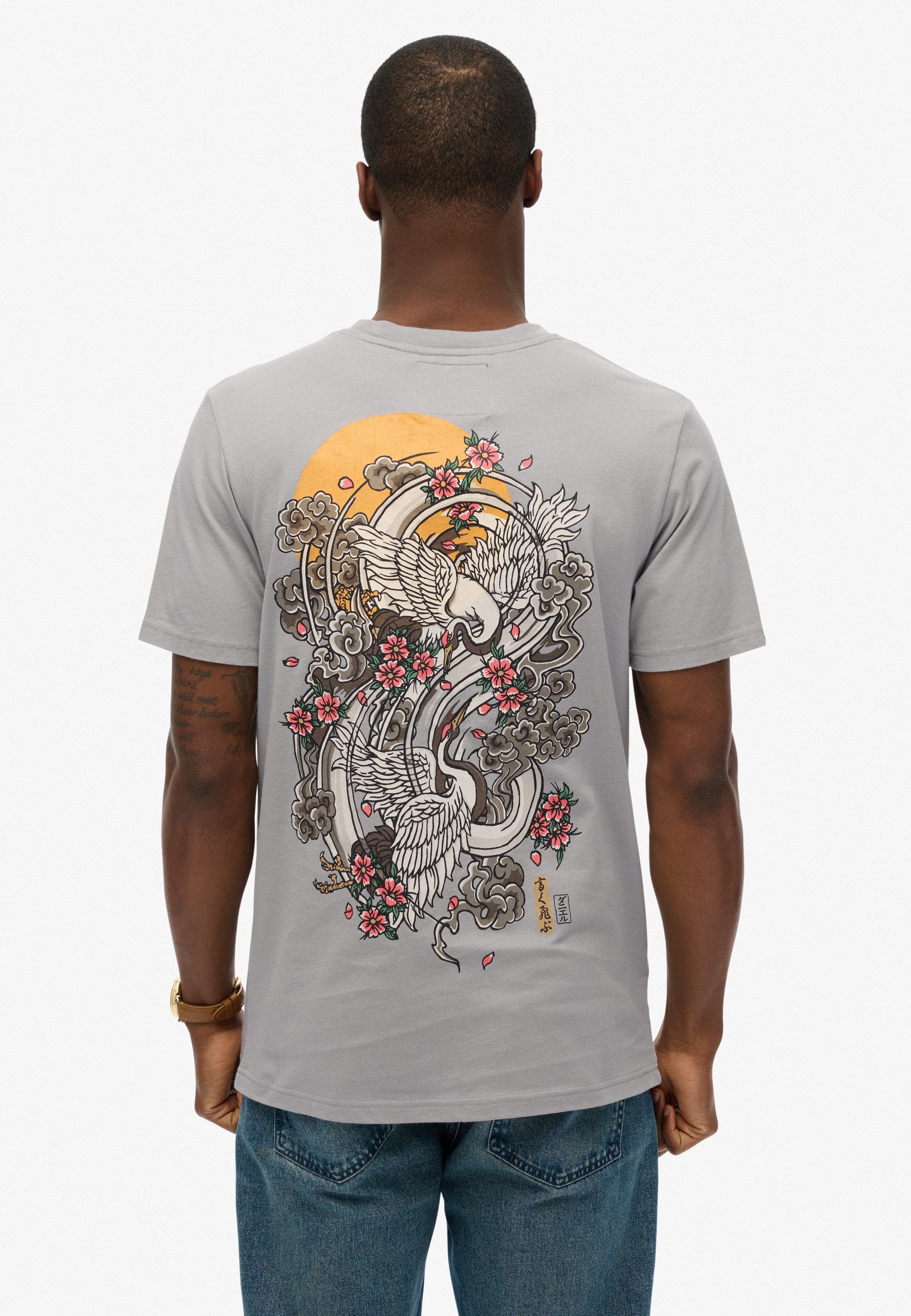 Superdry Shirt met ronde hals VL TOKYO RELAXED TEE