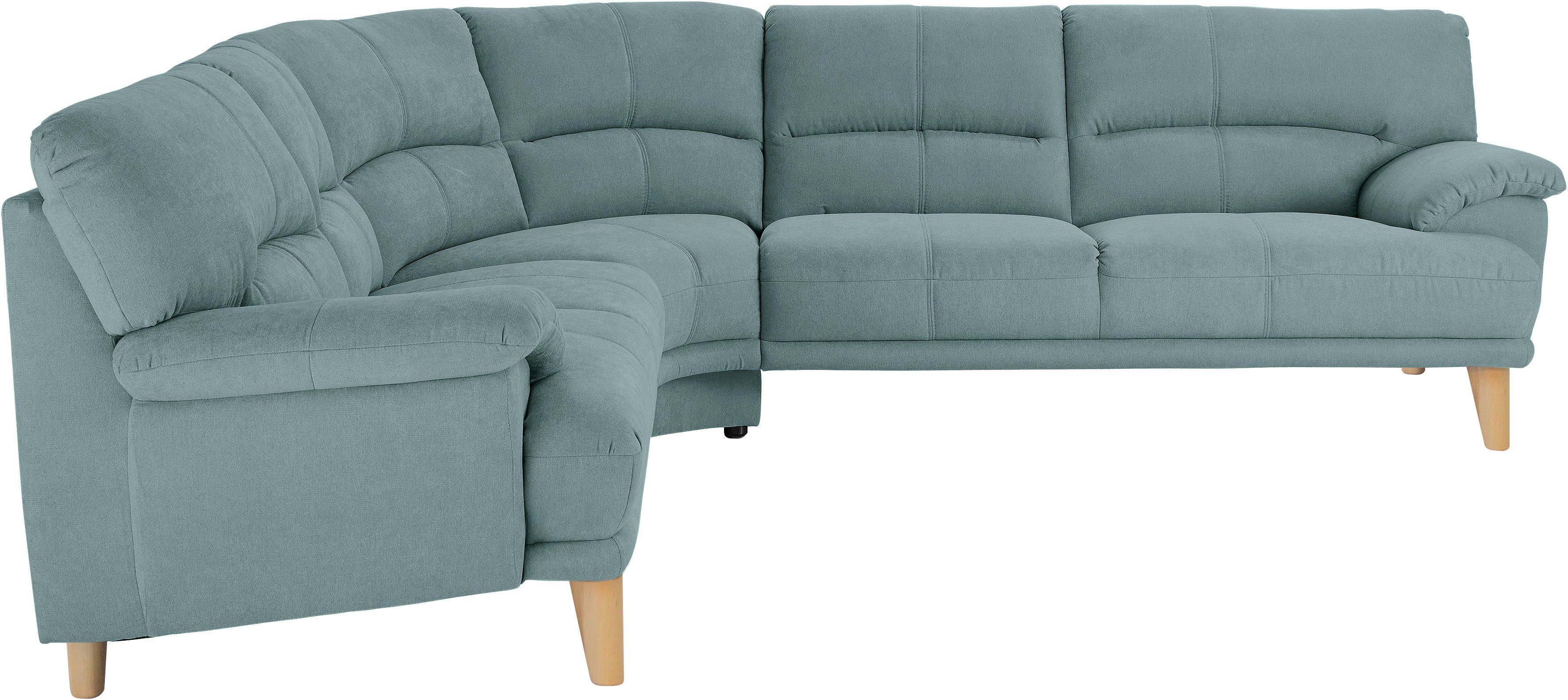 TRENDMANUFAKTUR Hoekbank Cecilia, Italiaans design, modern en comfortabel, L-vorm