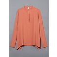 eterna blouse met lange mouwen 1863 by eterna - premium staande kraag roze