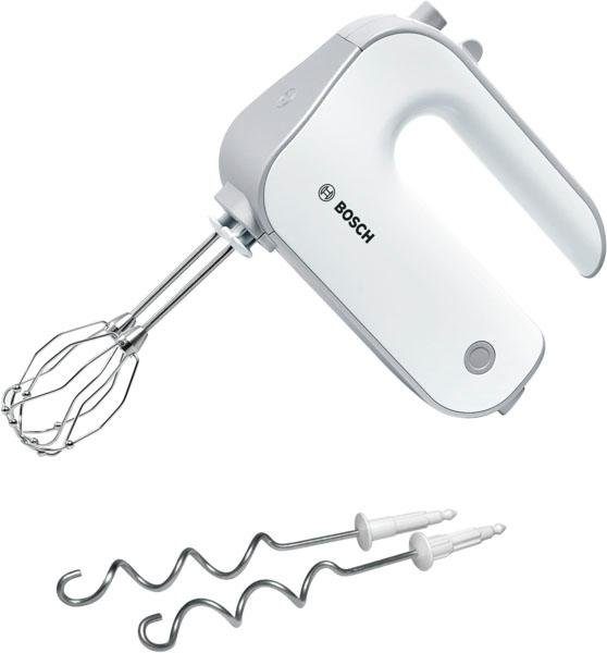 BOSCH Handmixer Styline MFQ4030, roestvrijstalen garde/deeghaak, 5 standen, wit