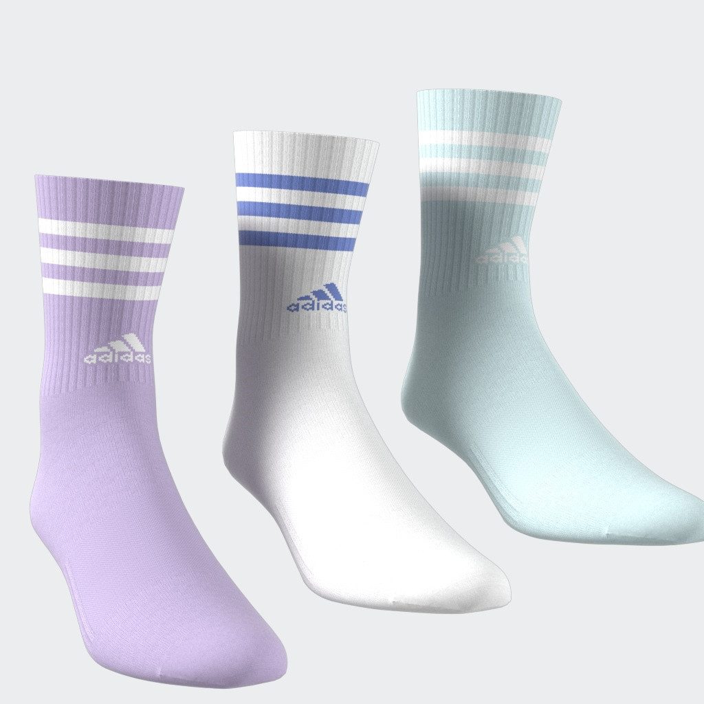 adidas Performance Functionele sokken 3-STRIPES CUSHIONED CREW SOKKEN, 3 PAAR (3 paar)