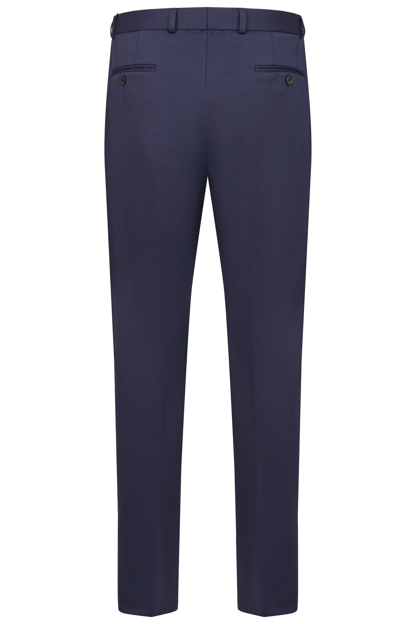 Bugatti Pantalon met stretch & persvouw