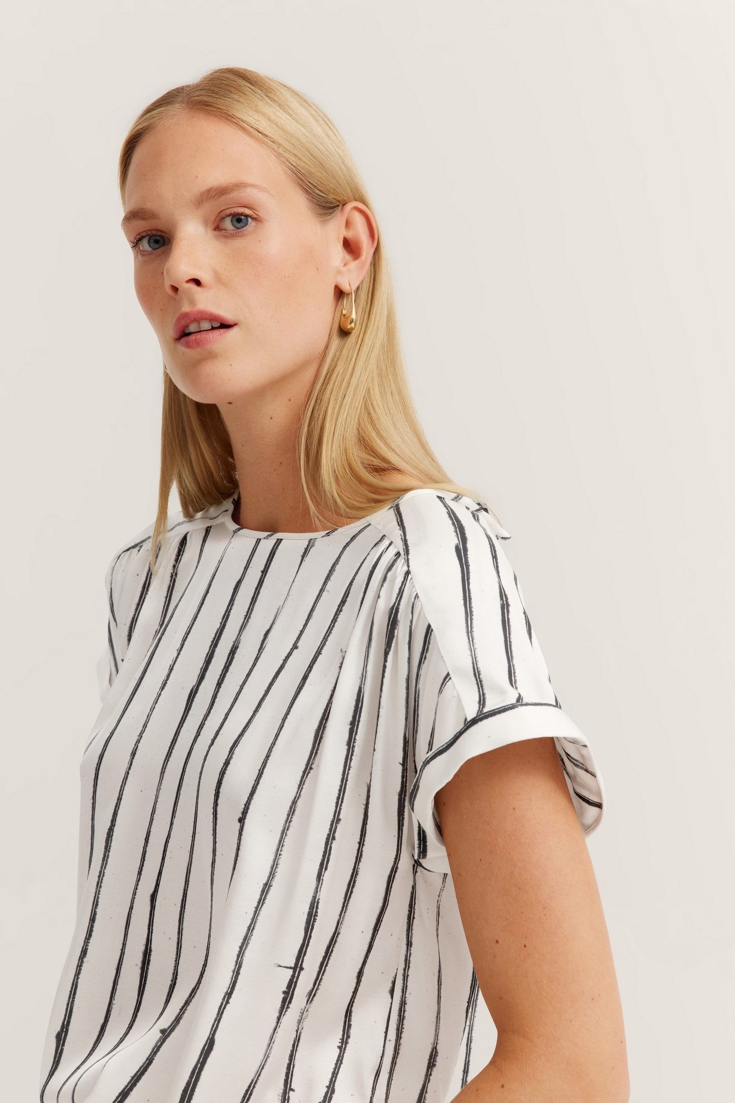 Bugatti Blouse met korte mouwen