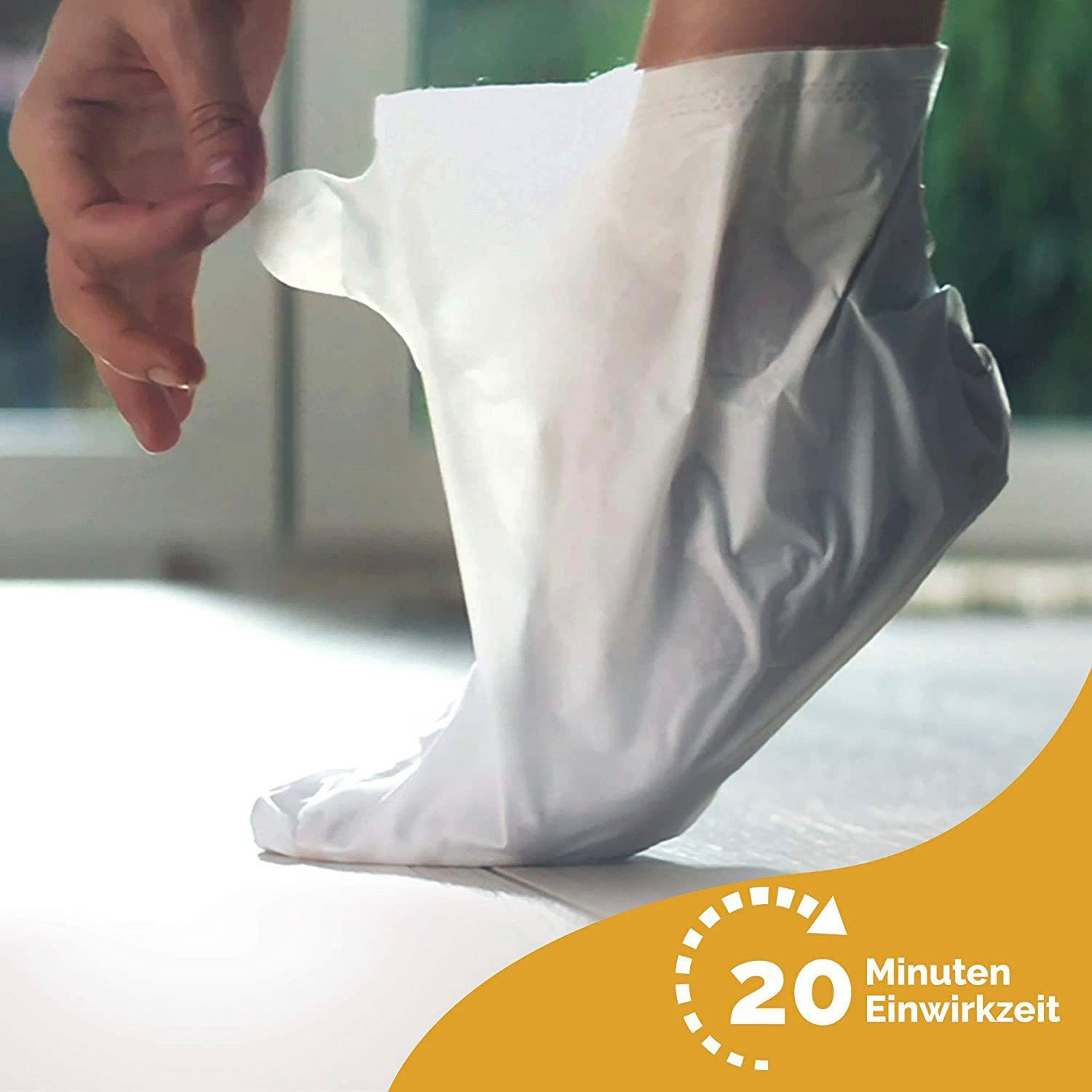 Scholl Voetmasker ExpertCare intensieve verzorging met 3 essentiële oliën in de sokken