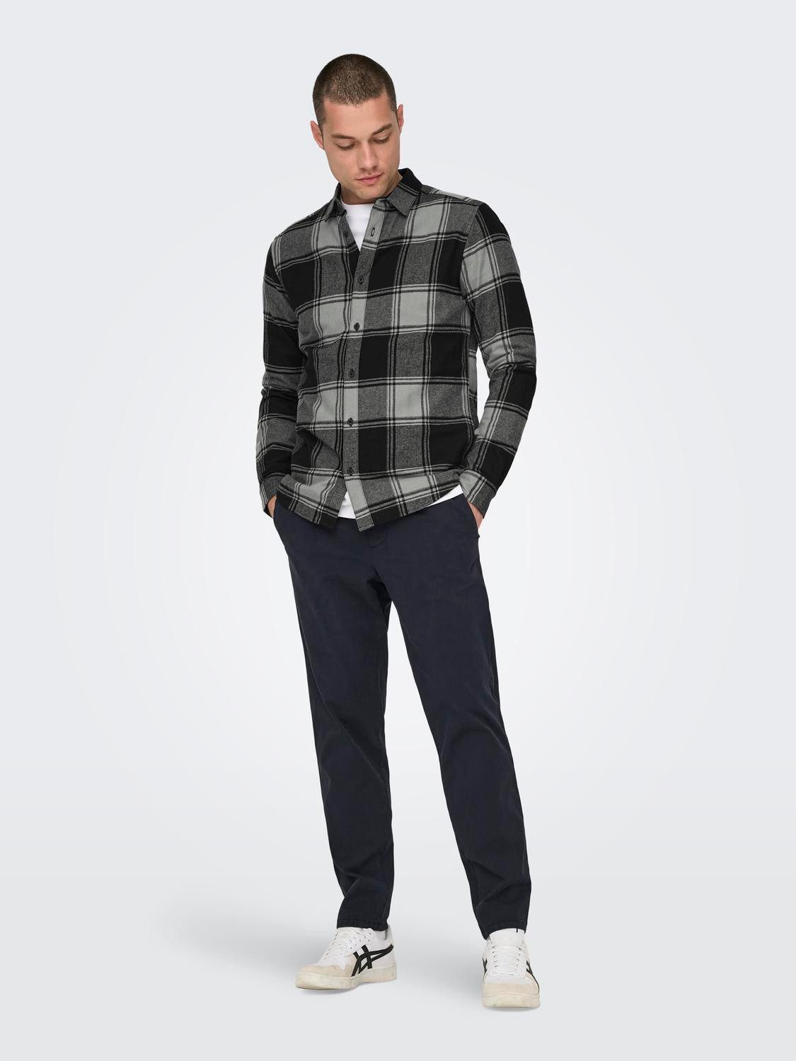 ONLY & SONS Geruit overhemd ONSGUDMUND LS CHECKED SHIRT NOOS