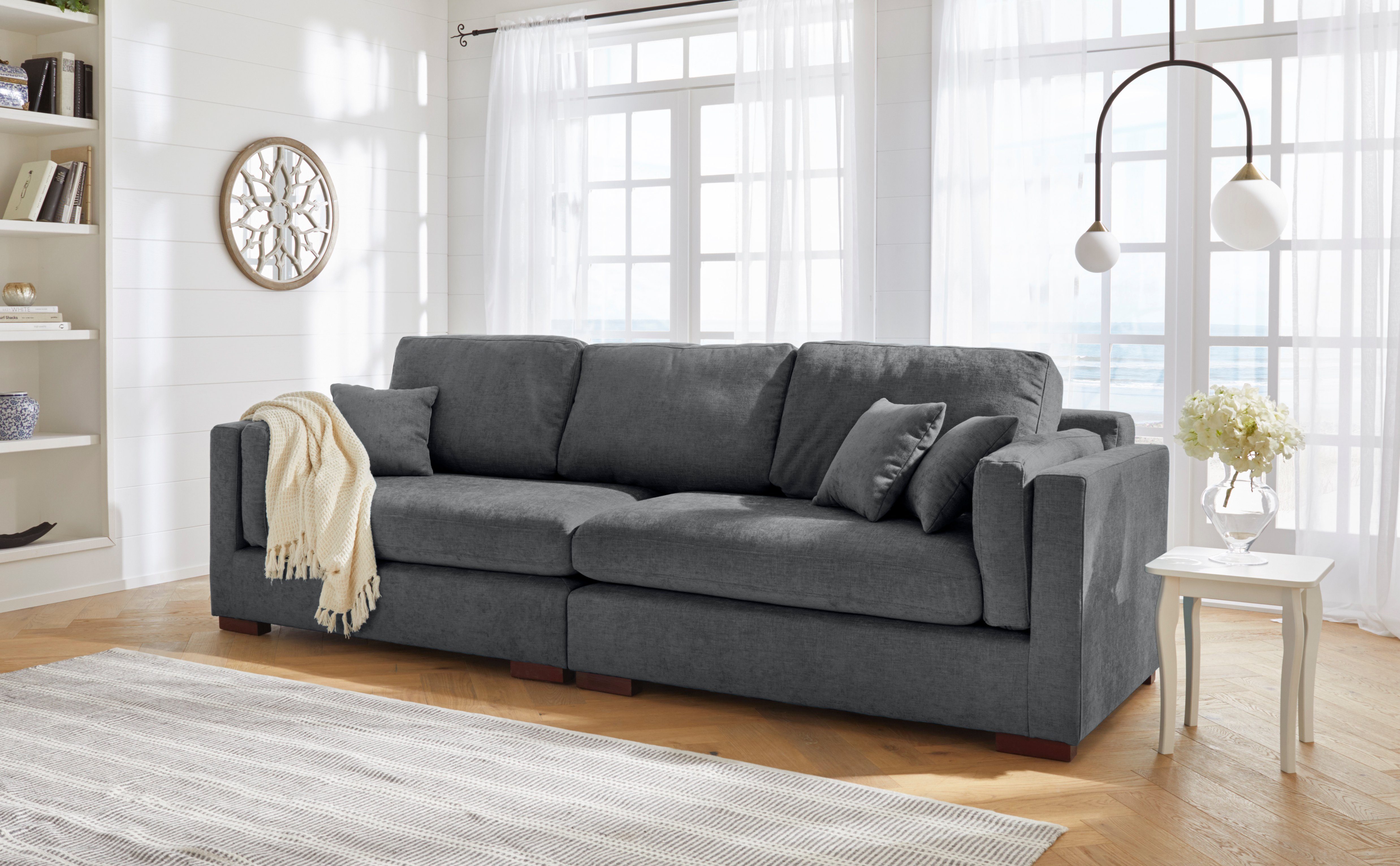 Home affaire Megabank Fresh Pond in vele stofkwaliteiten en kleuren, bxdxh: 290x96x95 cm