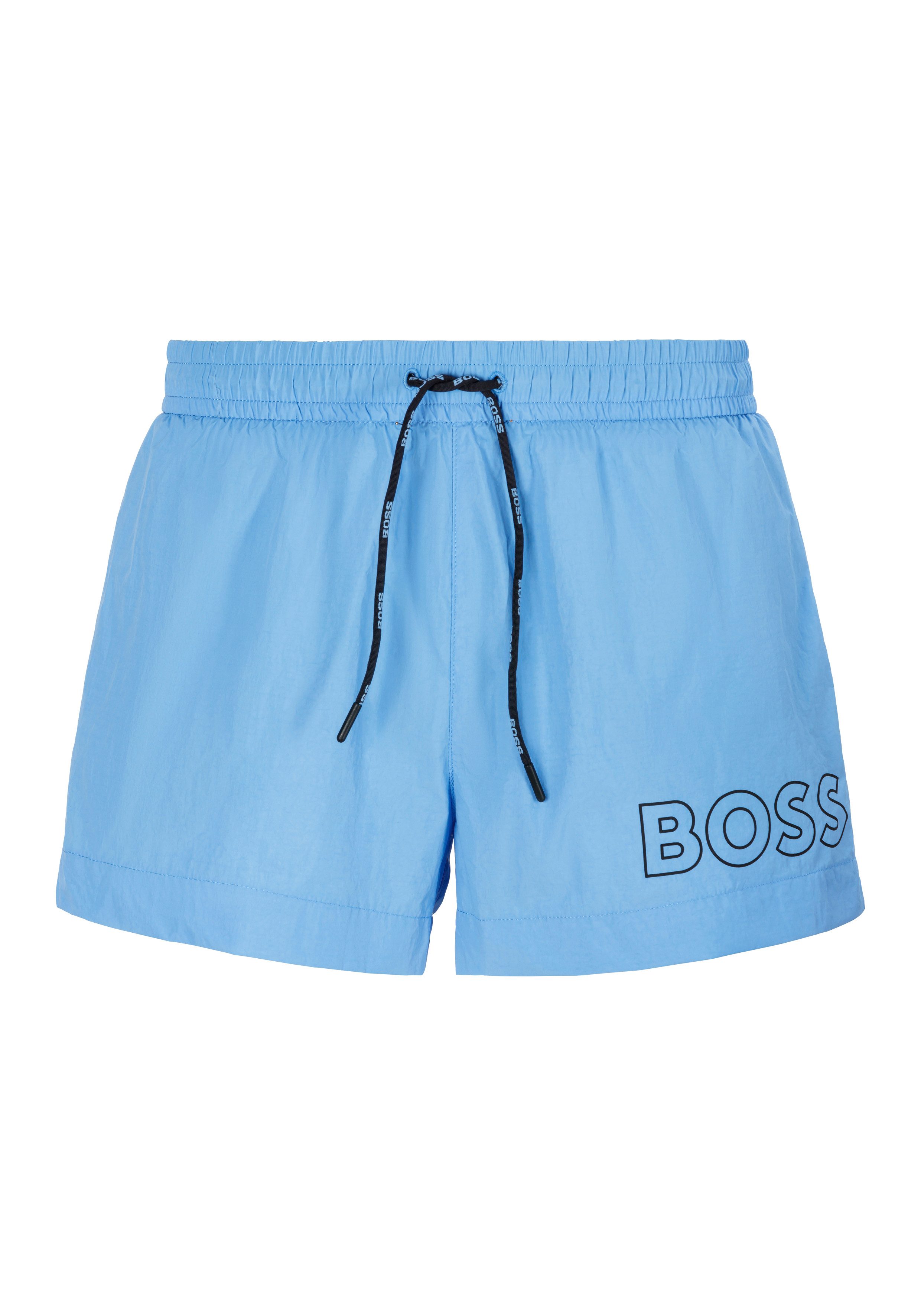 BOSS Zwemshort Mooneye 1022926 met elastische taille heren zwembroeken maat XXL blauw