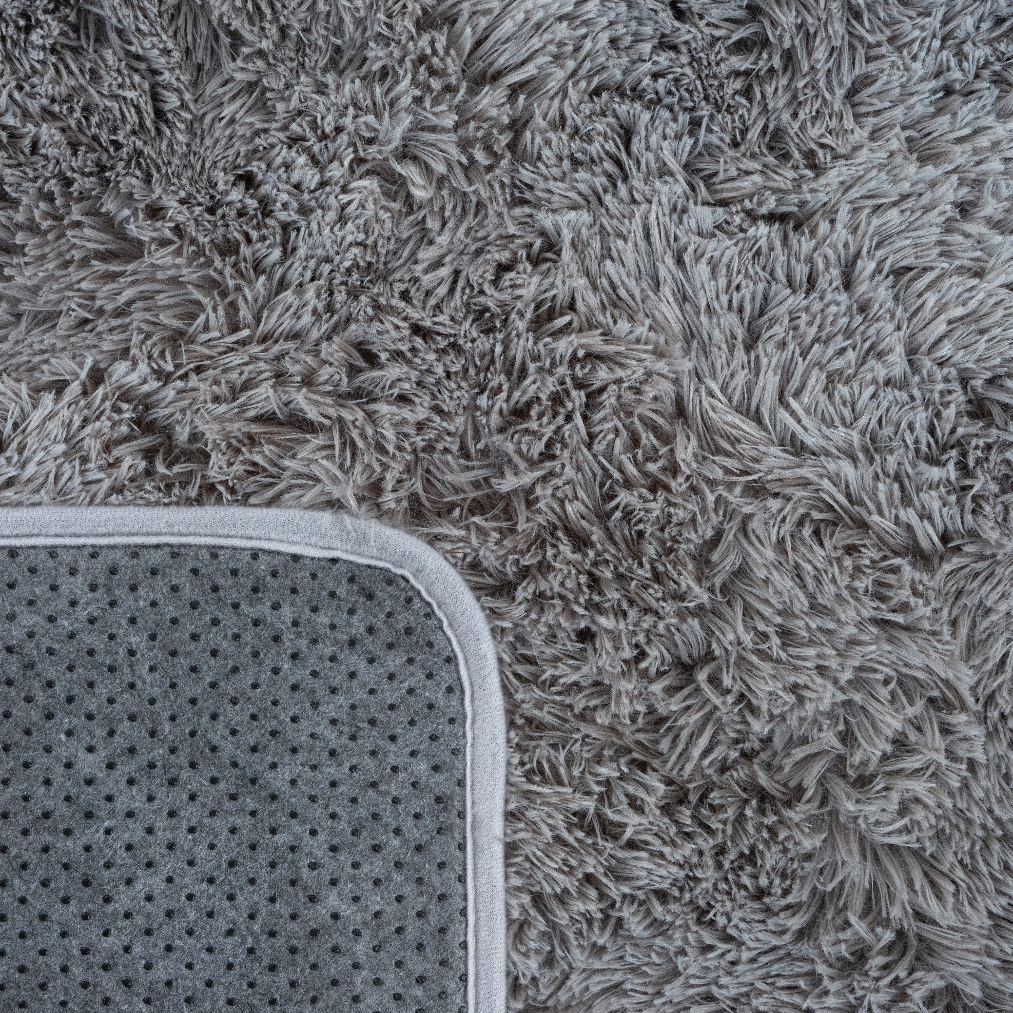 merinos Vloerkleed Fluffy Shaggy Fluffy hoogpolig tapijt, woonkamer, antislip onderkant