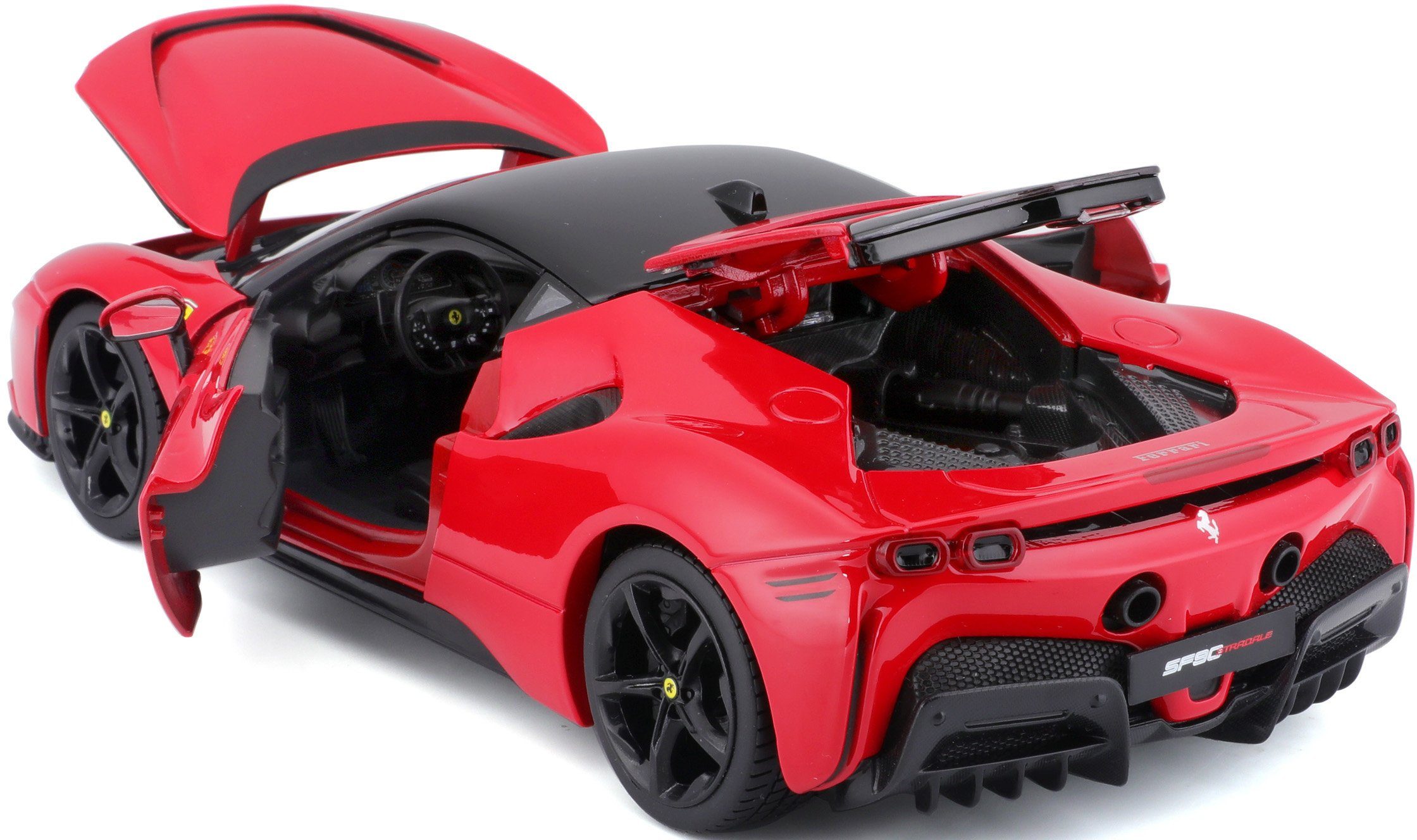 Bburago Auto op schaal Ferrari SF90 Stradale, rood