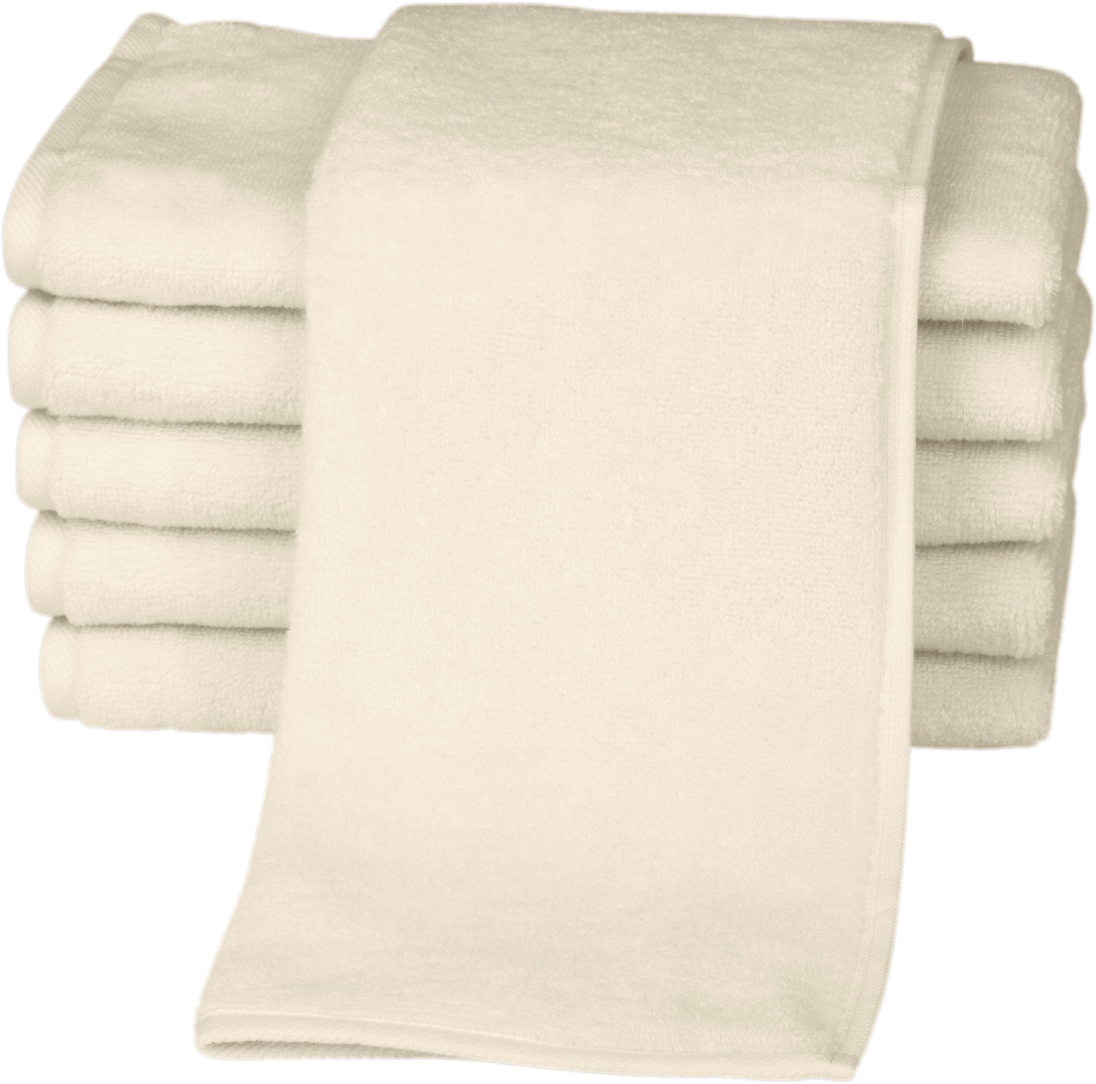 ROSS Gastendoeken Sensual 9000 met aloë vera-olie veredeld (6-delig) handdoeken beige