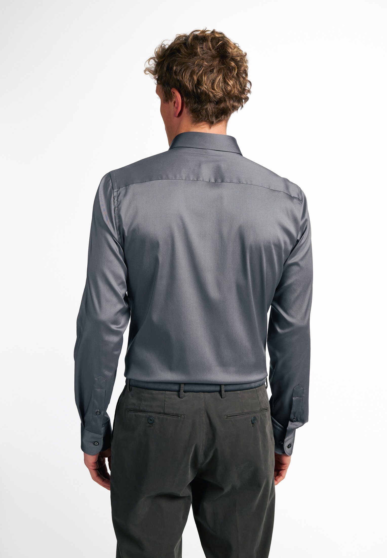 Eterna Overhemd met lange mouwen Slim fit