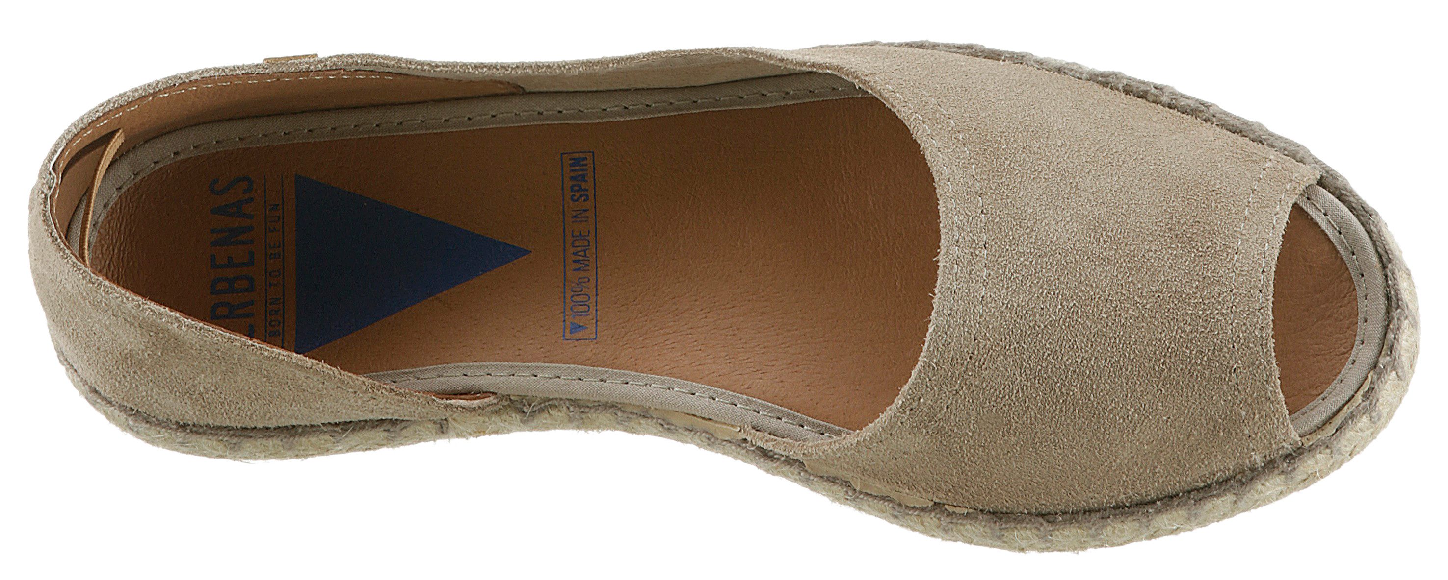 VERBENAS Espadrilles CRUZ SERRAJE Strandschoen, zomerschoen, loafer met mooie si stitching