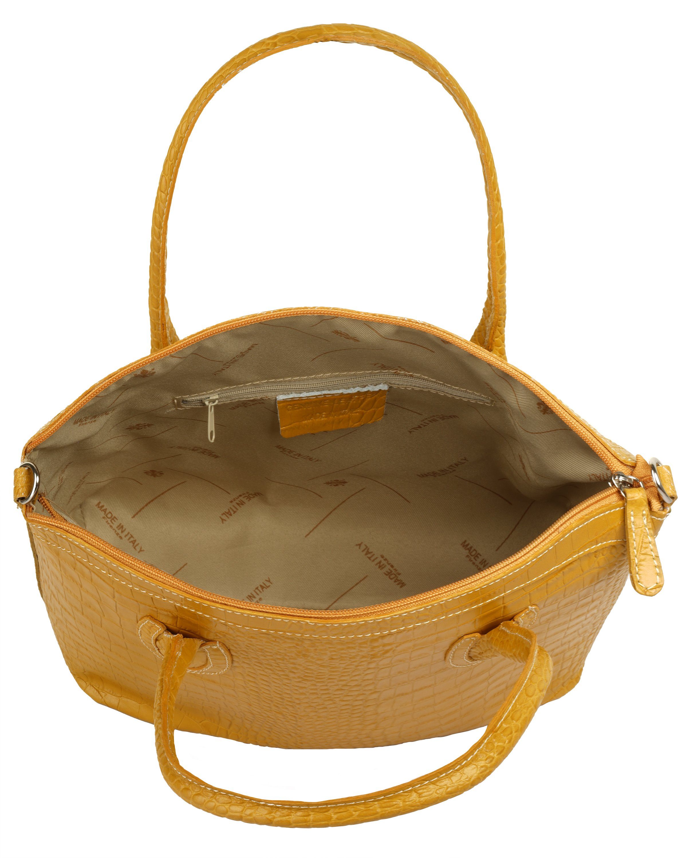 Cluty Tas echt leer, made in italy