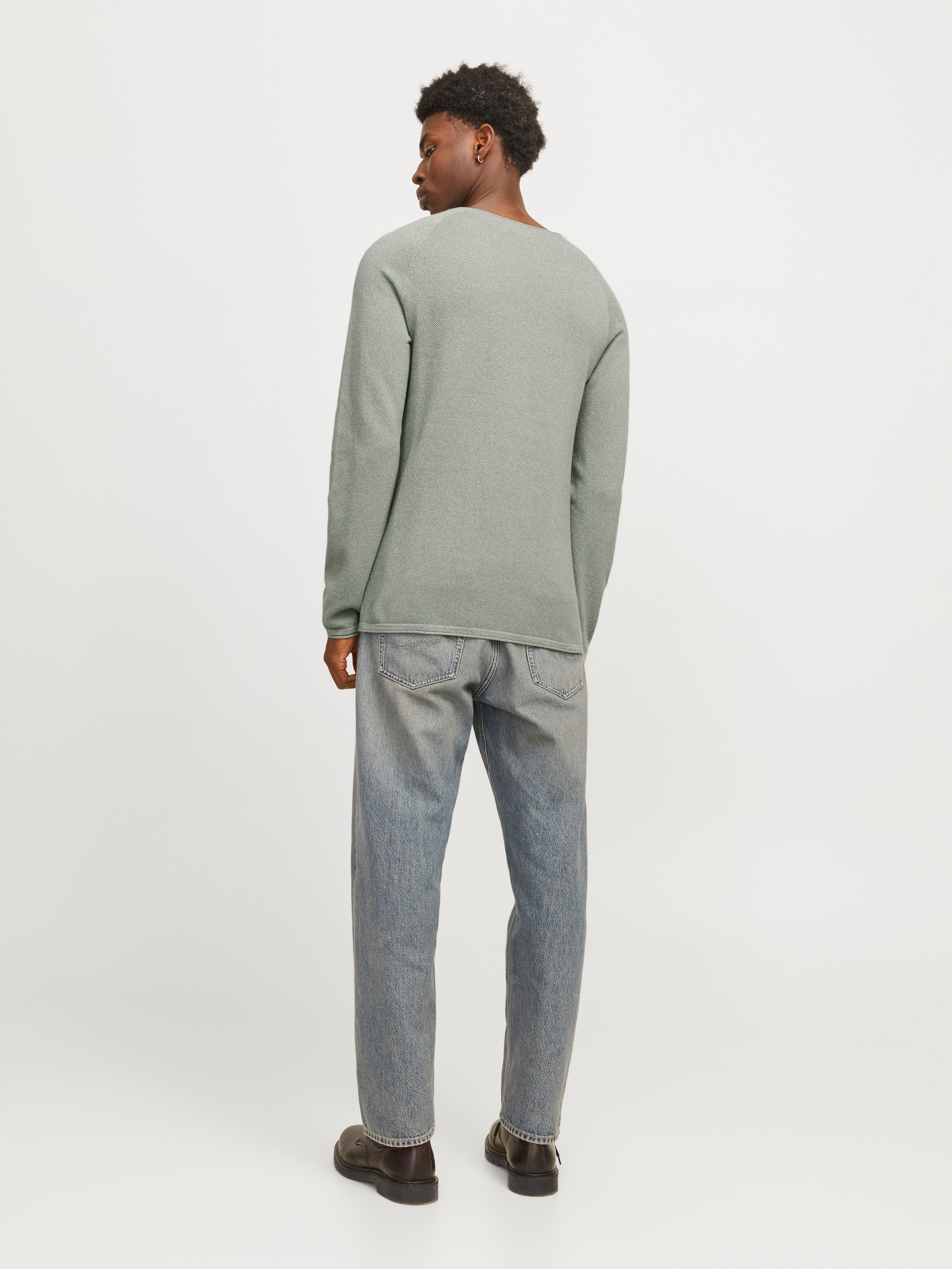 Jack & Jones Trui met ronde hals JJEHILL KNIT CREW NECK NOOS