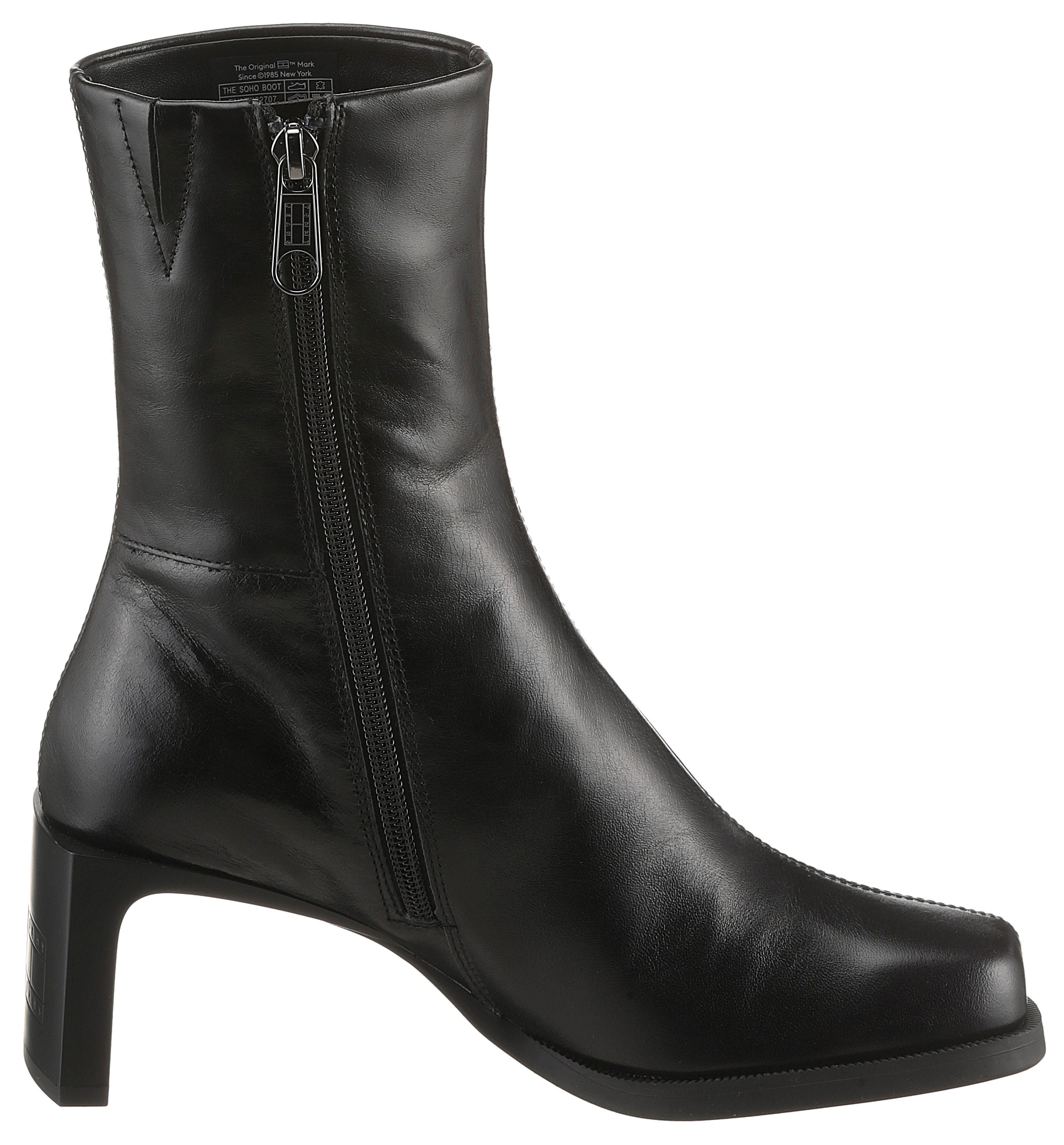 TOMMY JEANS Laarsjes THE SOHO BOOT , avondmode, partymode met extravagante hak